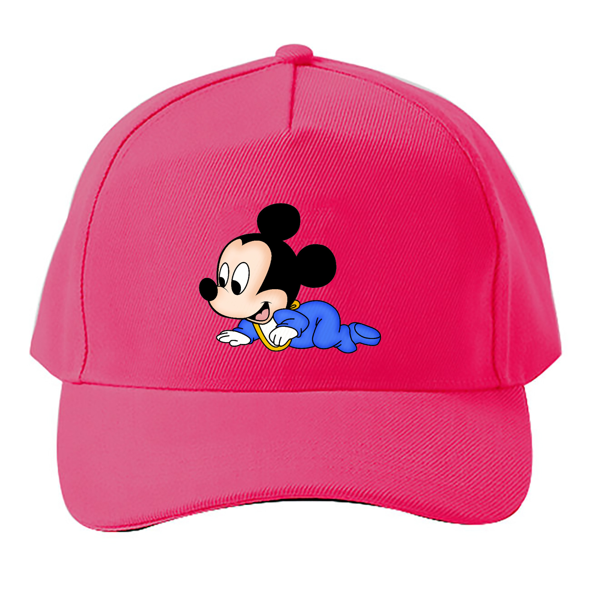 （画像用） ミッキーマウス Mickey Mouse ベースボールキャップ 綿100％ 男女兼用 帽子 スポーツ