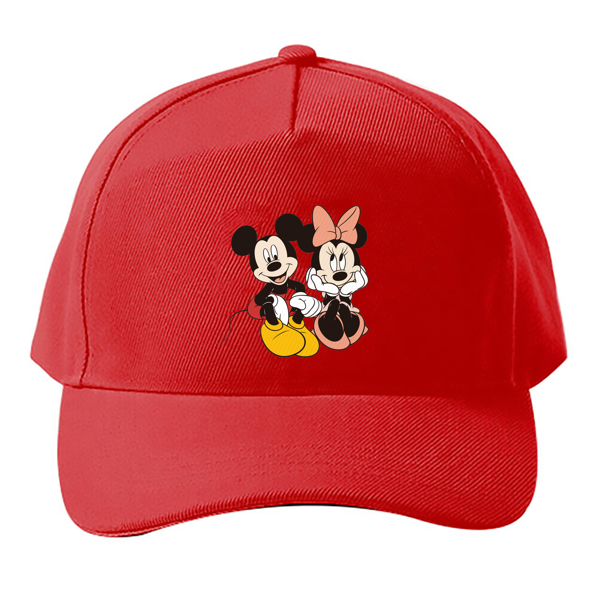 （画像用） ミッキーマウス Mickey Mouse ベースボールキャップ 綿100％ 男女兼用 帽子 スポーツ