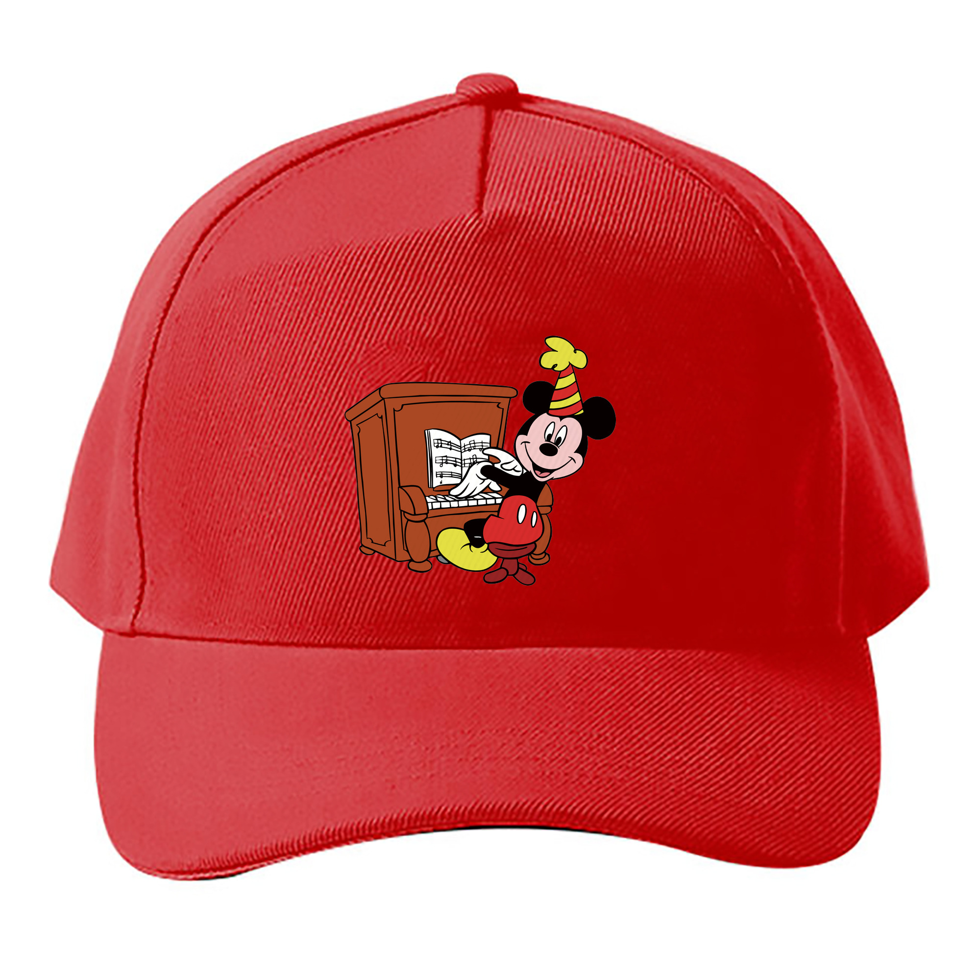（画像用） ミッキーマウス Mickey Mouse ベースボールキャップ 綿100％ 男女兼用 帽子 スポーツ