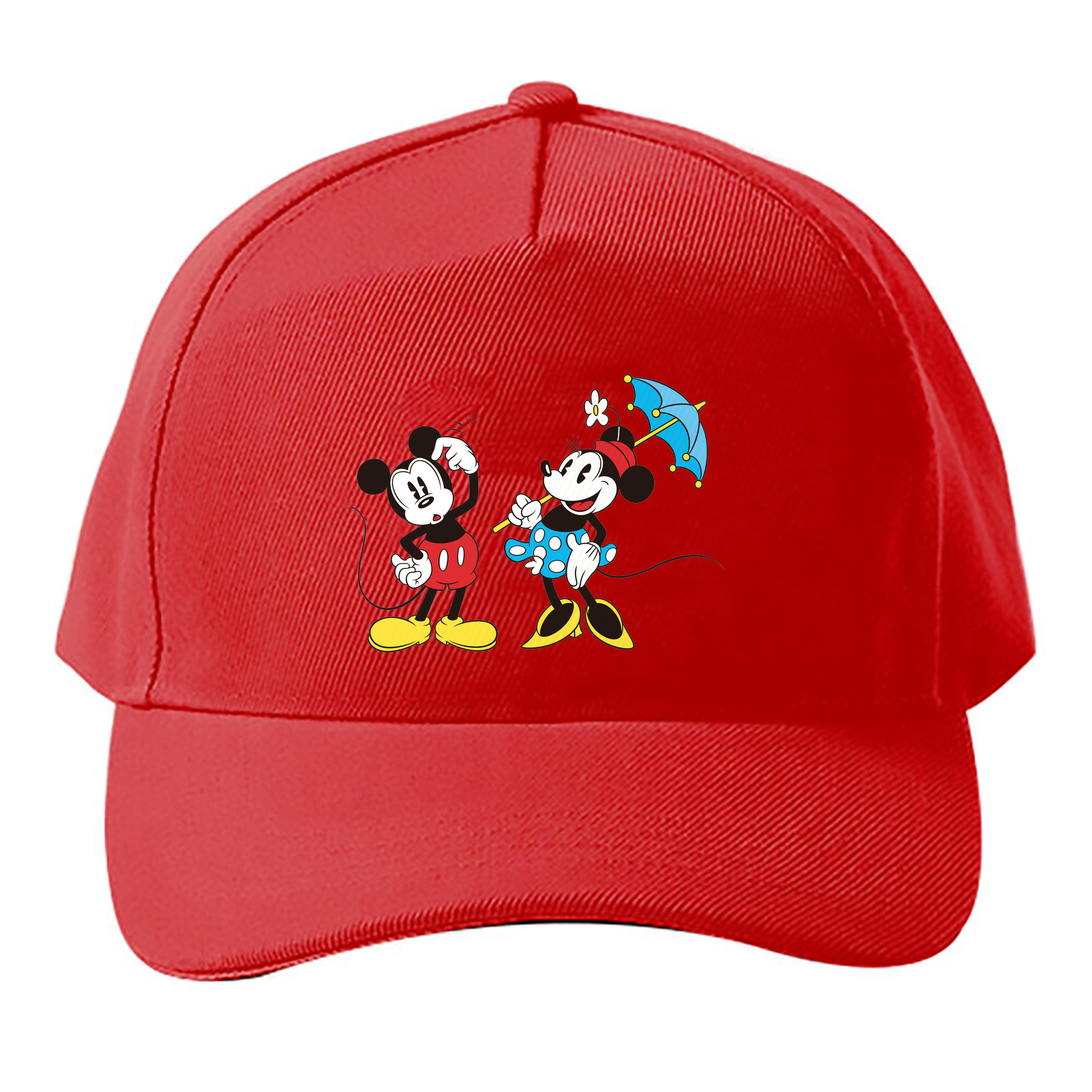 （画像用） ミッキーマウス Mickey Mouse ベースボールキャップ 綿100％ 男女兼用 帽子 スポーツ