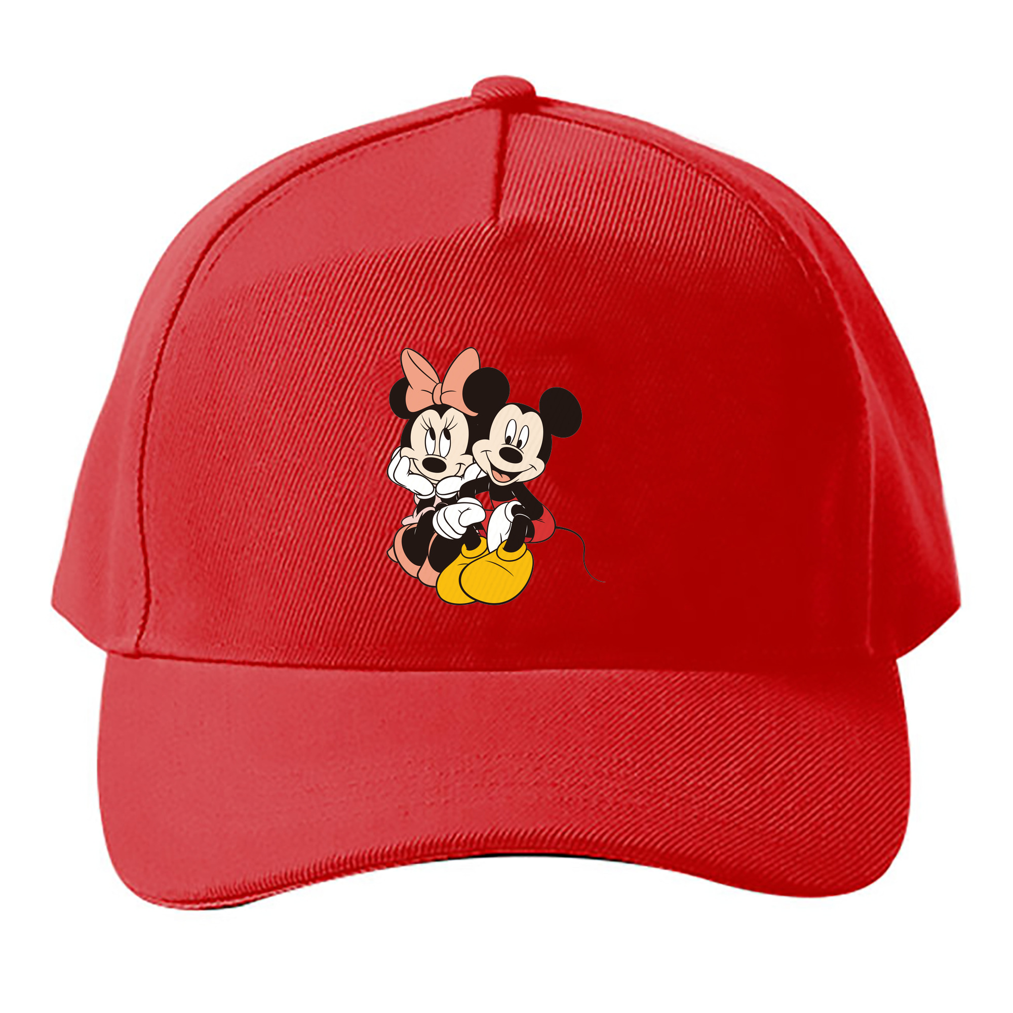 （画像用） ミッキーマウス Mickey Mouse ベースボールキャップ 綿100％ 男女兼用 帽子 スポーツ