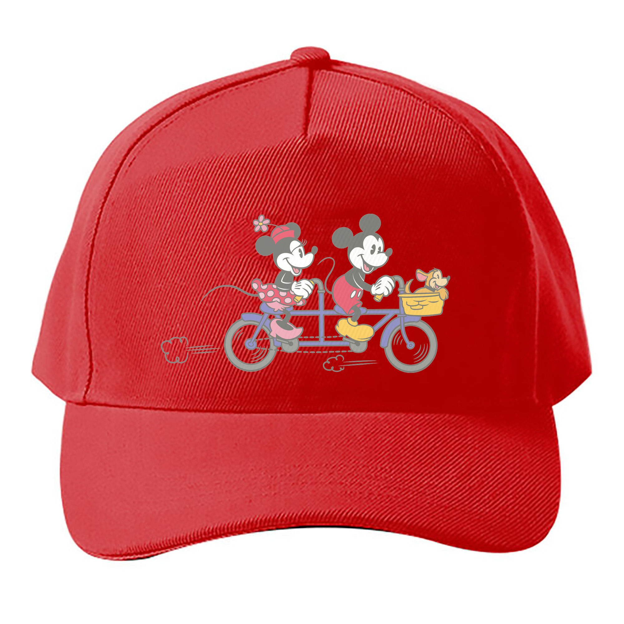 （画像用） ミッキーマウス Mickey Mouse ベースボールキャップ 綿100％ 男女兼用 帽子 スポーツ