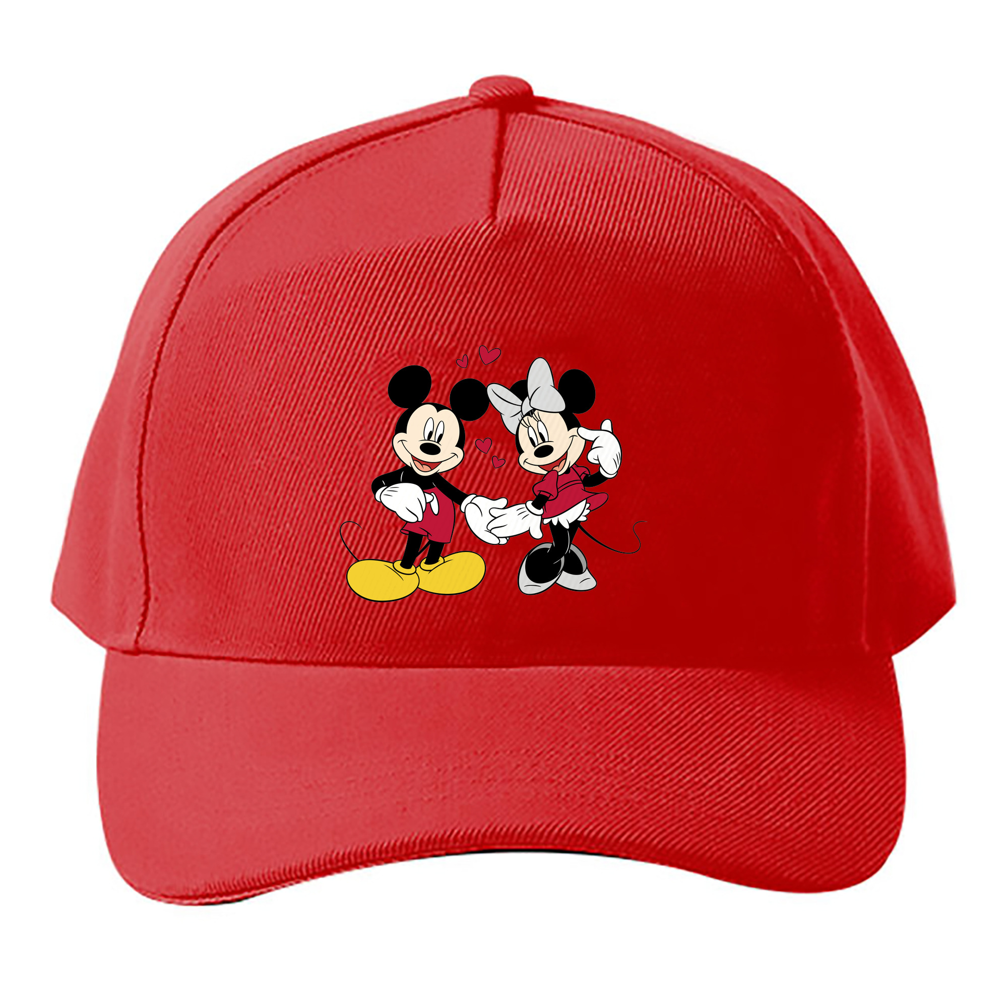 （画像用） ミッキーマウス Mickey Mouse ベースボールキャップ 綿100％ 男女兼用 帽子 スポーツ