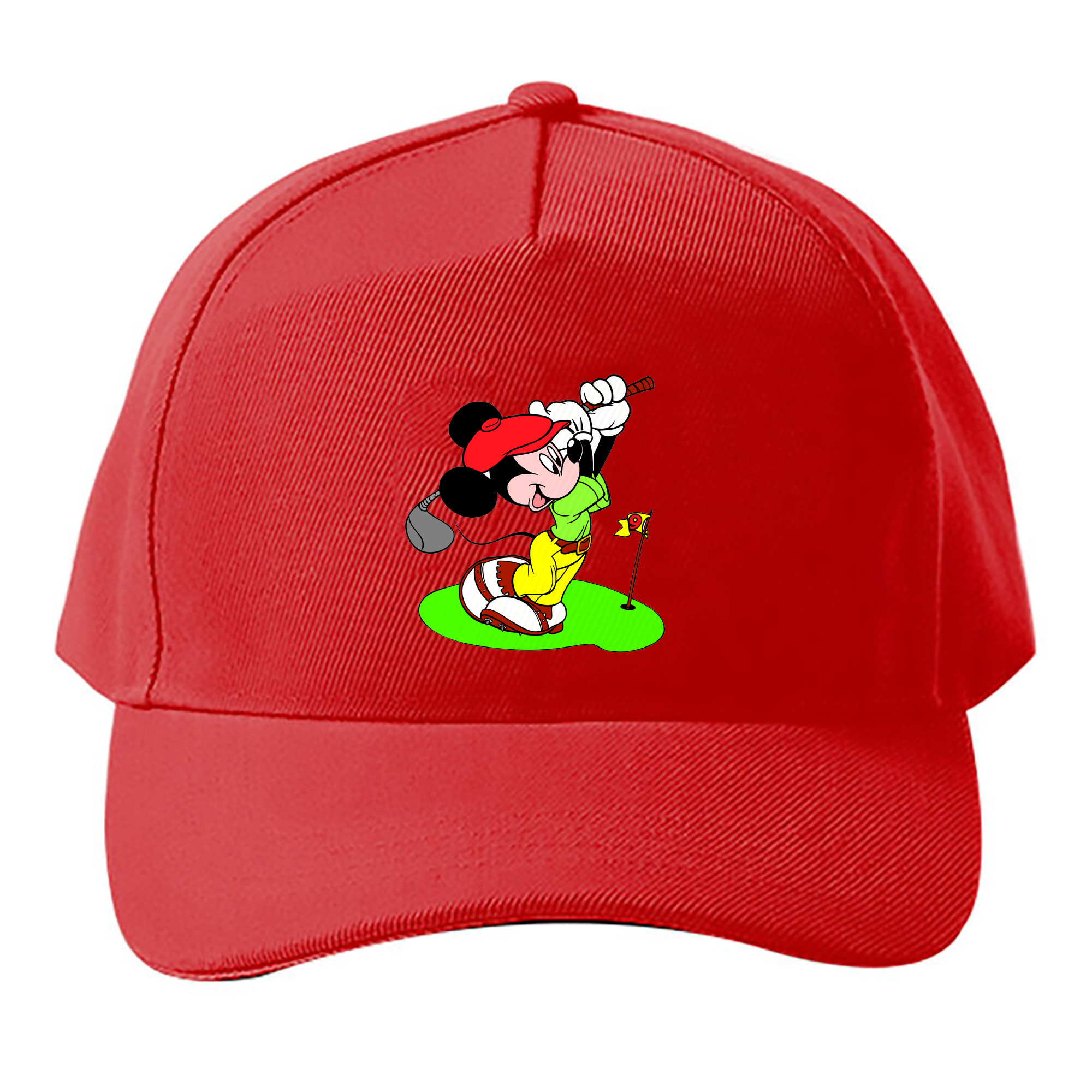 （画像用） ミッキーマウス Mickey Mouse ベースボールキャップ 綿100％ 男女兼用 帽子 スポーツ