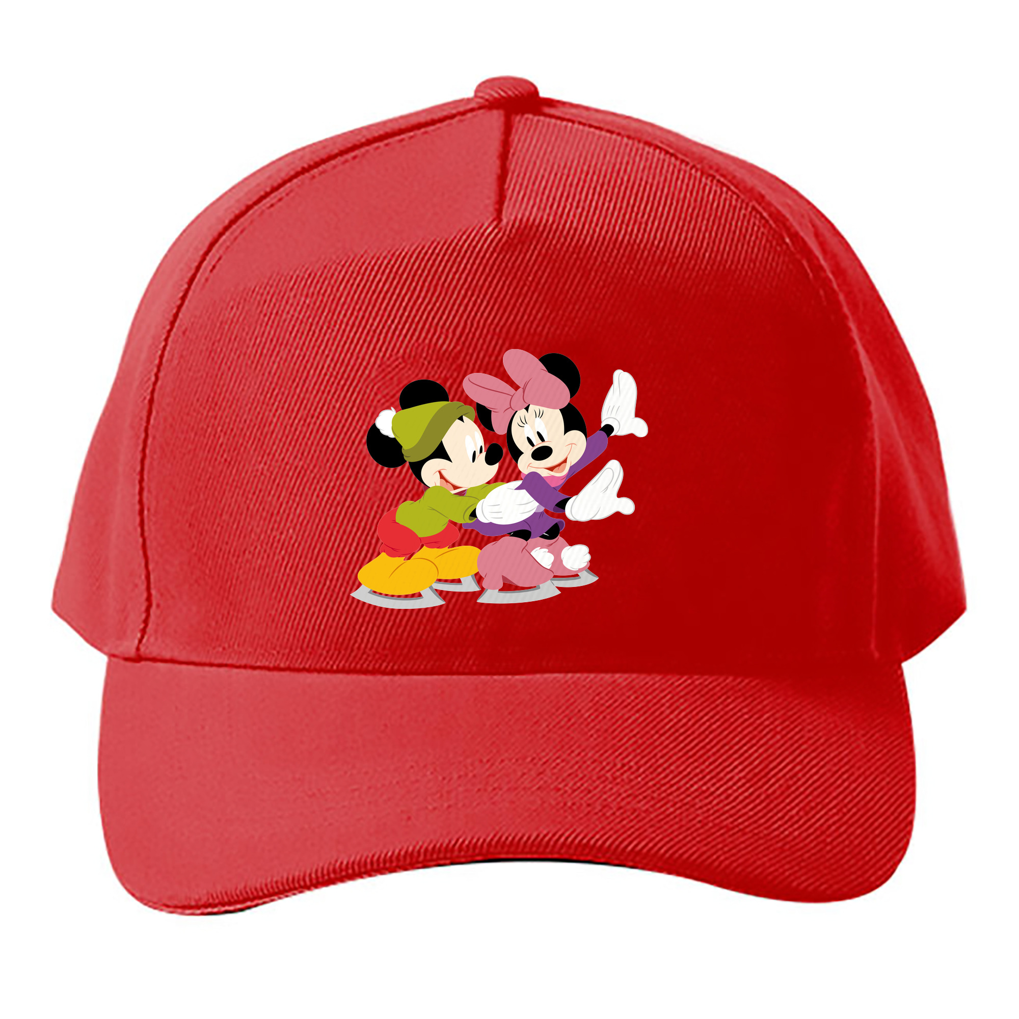 （画像用） ミッキーマウス Mickey Mouse ベースボールキャップ 綿100％ 男女兼用 帽子 スポーツ