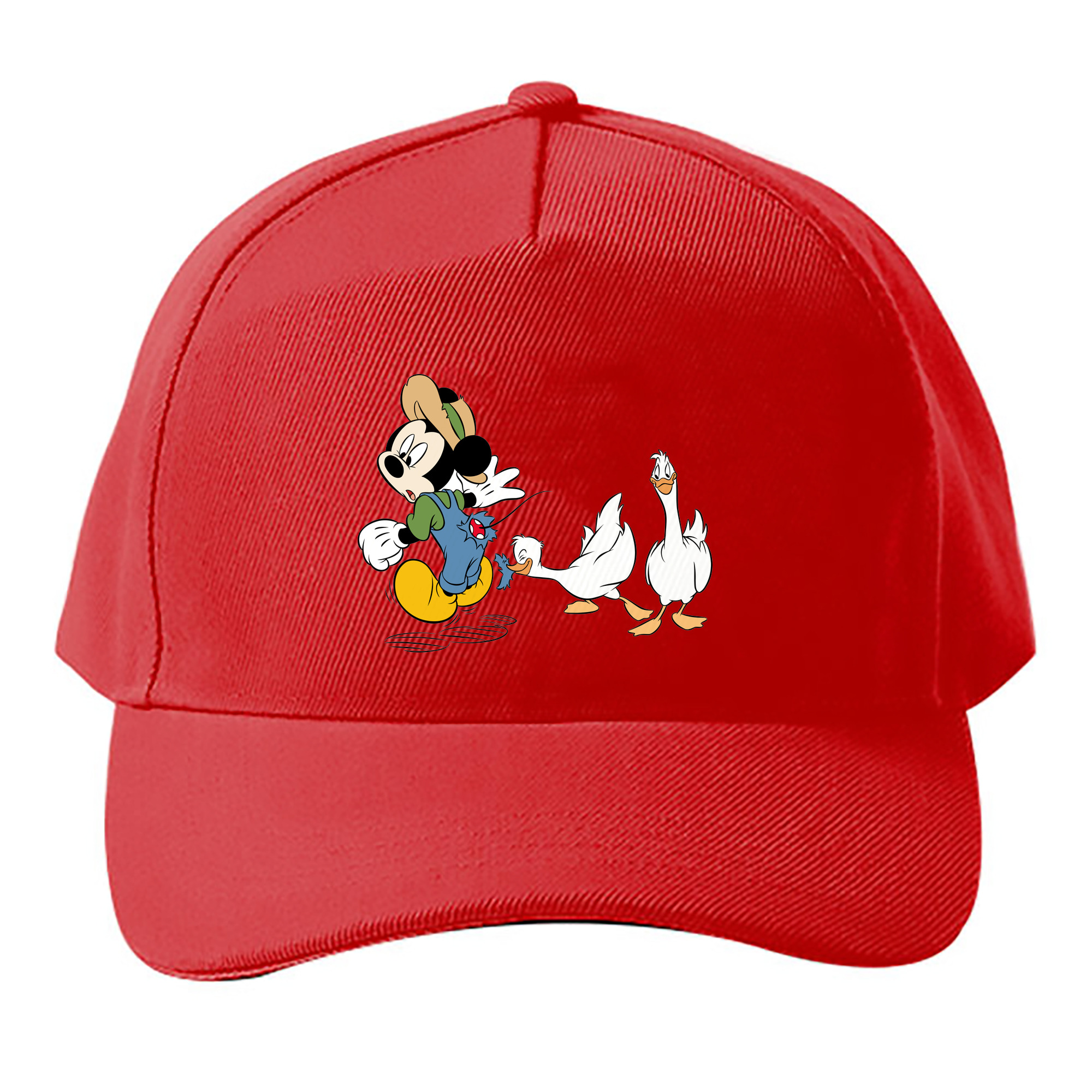 （画像用） ミッキーマウス Mickey Mouse ベースボールキャップ 綿100％ 男女兼用 帽子 スポーツ