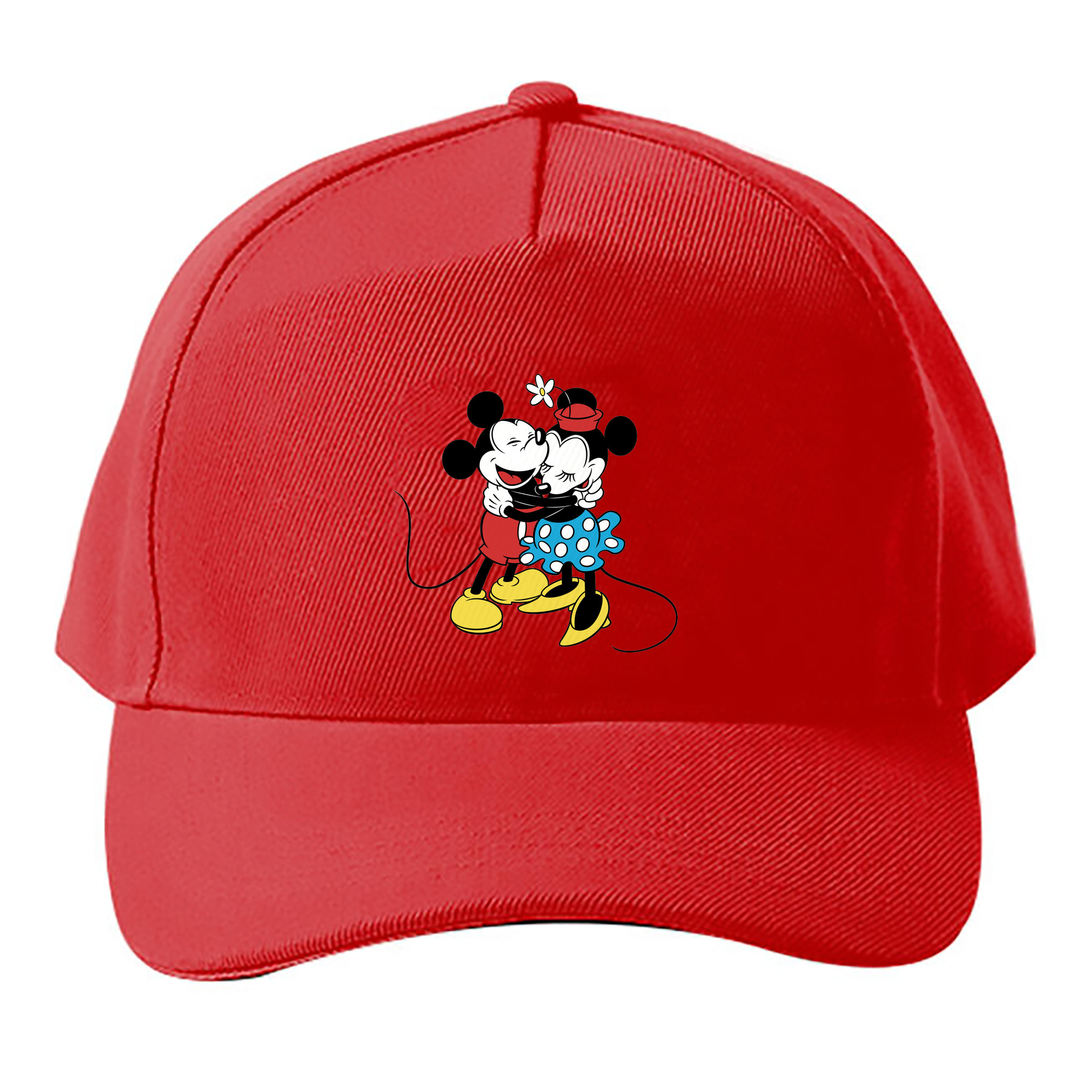 （画像用） ミッキーマウス Mickey Mouse ベースボールキャップ 綿100％ 男女兼用 帽子 スポーツ