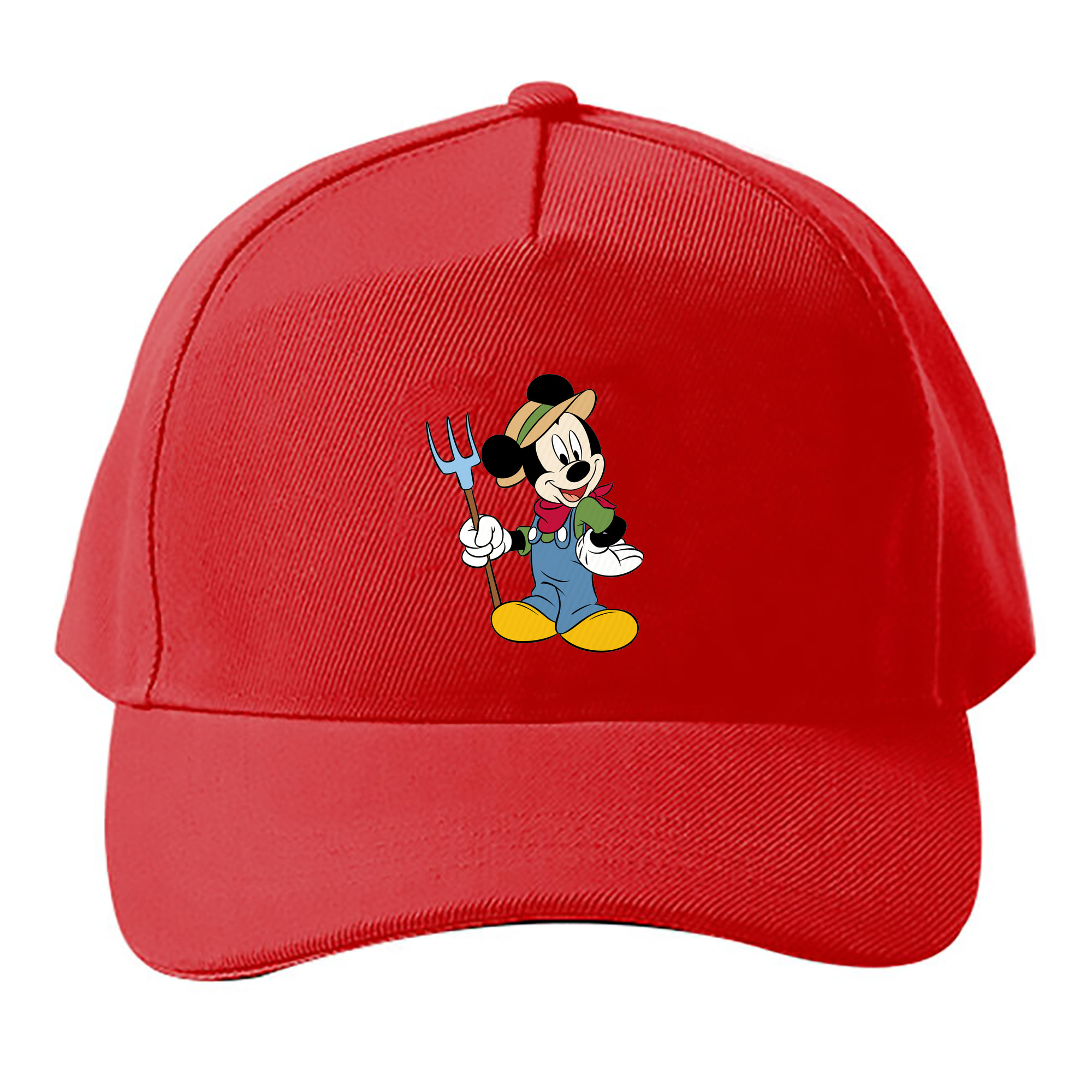（画像用） ミッキーマウス Mickey Mouse ベースボールキャップ 綿100％ 男女兼用 帽子 スポーツ