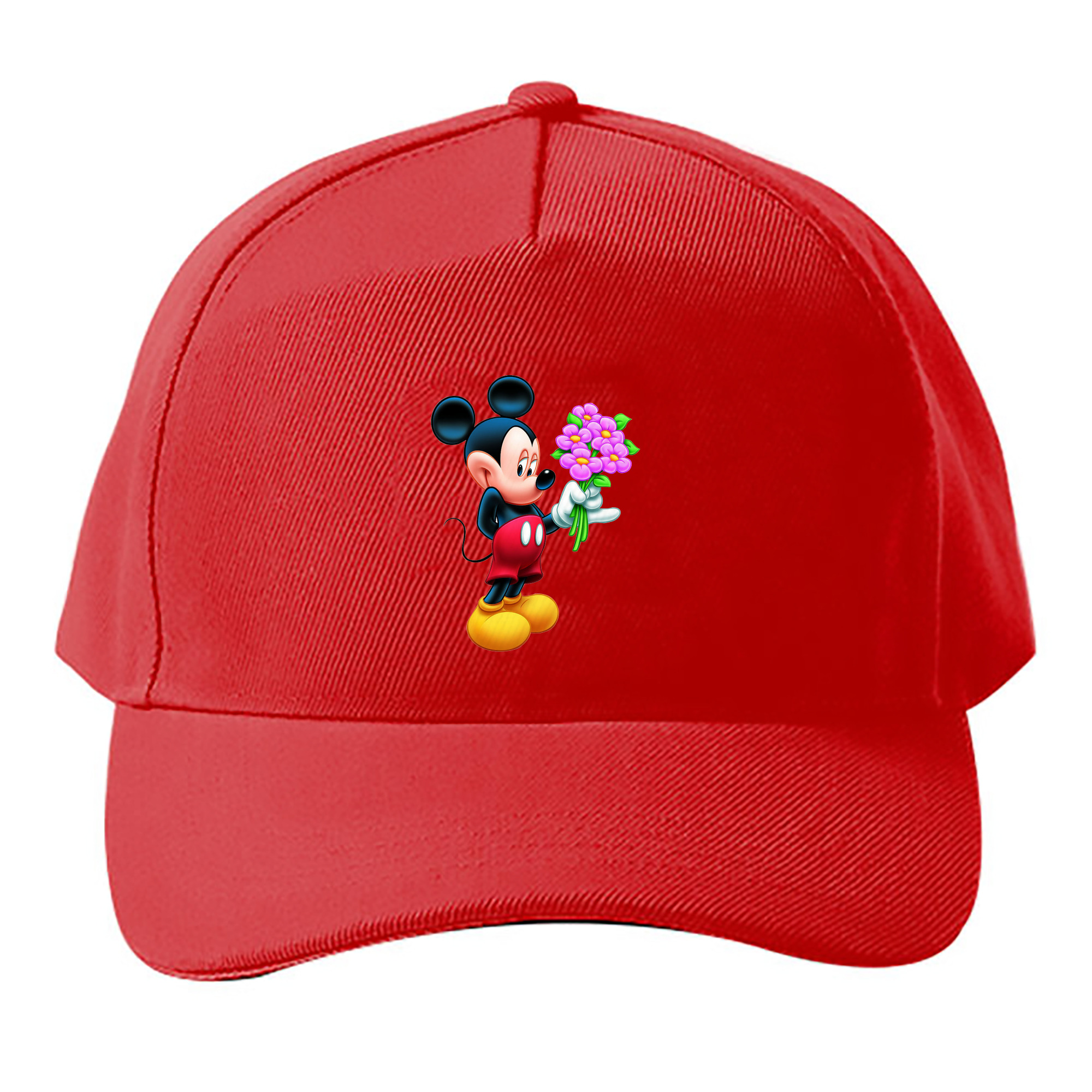 （画像用） ミッキーマウス Mickey Mouse ベースボールキャップ 綿100％ 男女兼用 帽子 スポーツ