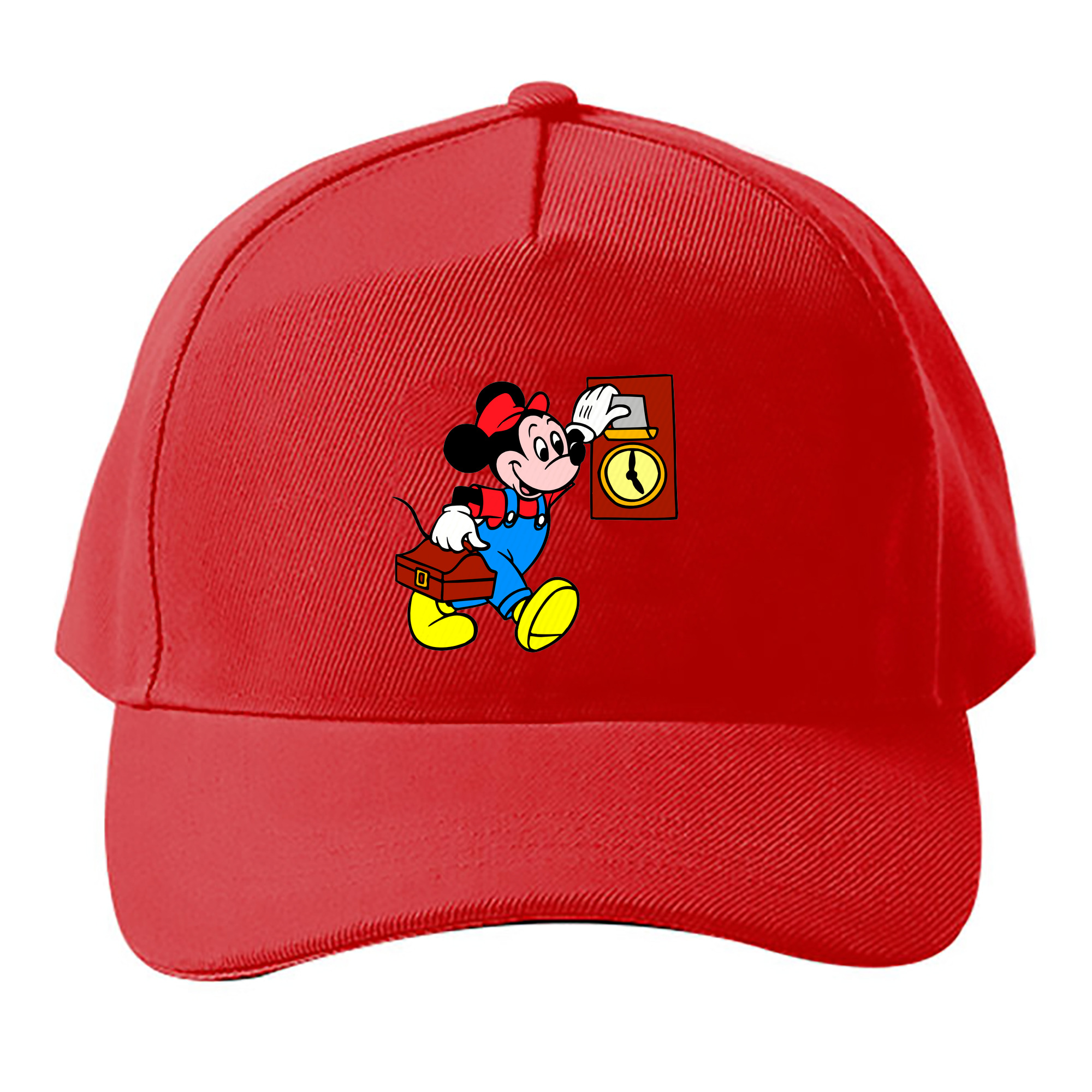 （画像用） ミッキーマウス Mickey Mouse ベースボールキャップ 綿100％ 男女兼用 帽子 スポーツ