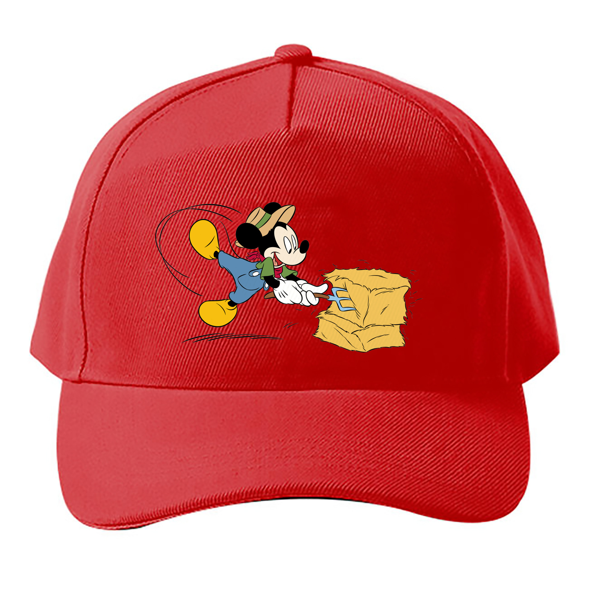 （画像用） ミッキーマウス Mickey Mouse ベースボールキャップ 綿100％ 男女兼用 帽子 スポーツ