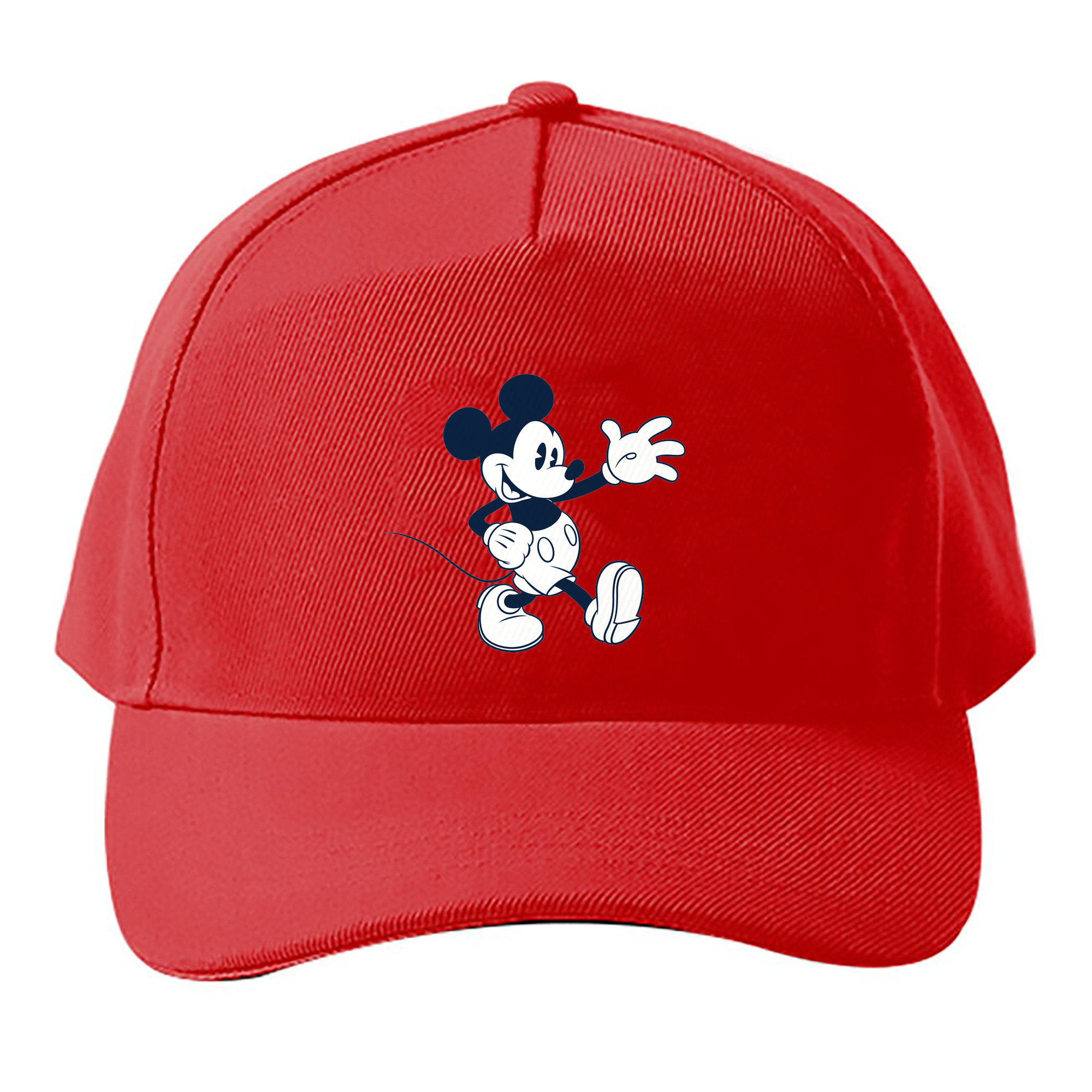 （画像用） ミッキーマウス Mickey Mouse ベースボールキャップ 綿100％ 男女兼用 帽子 スポーツ