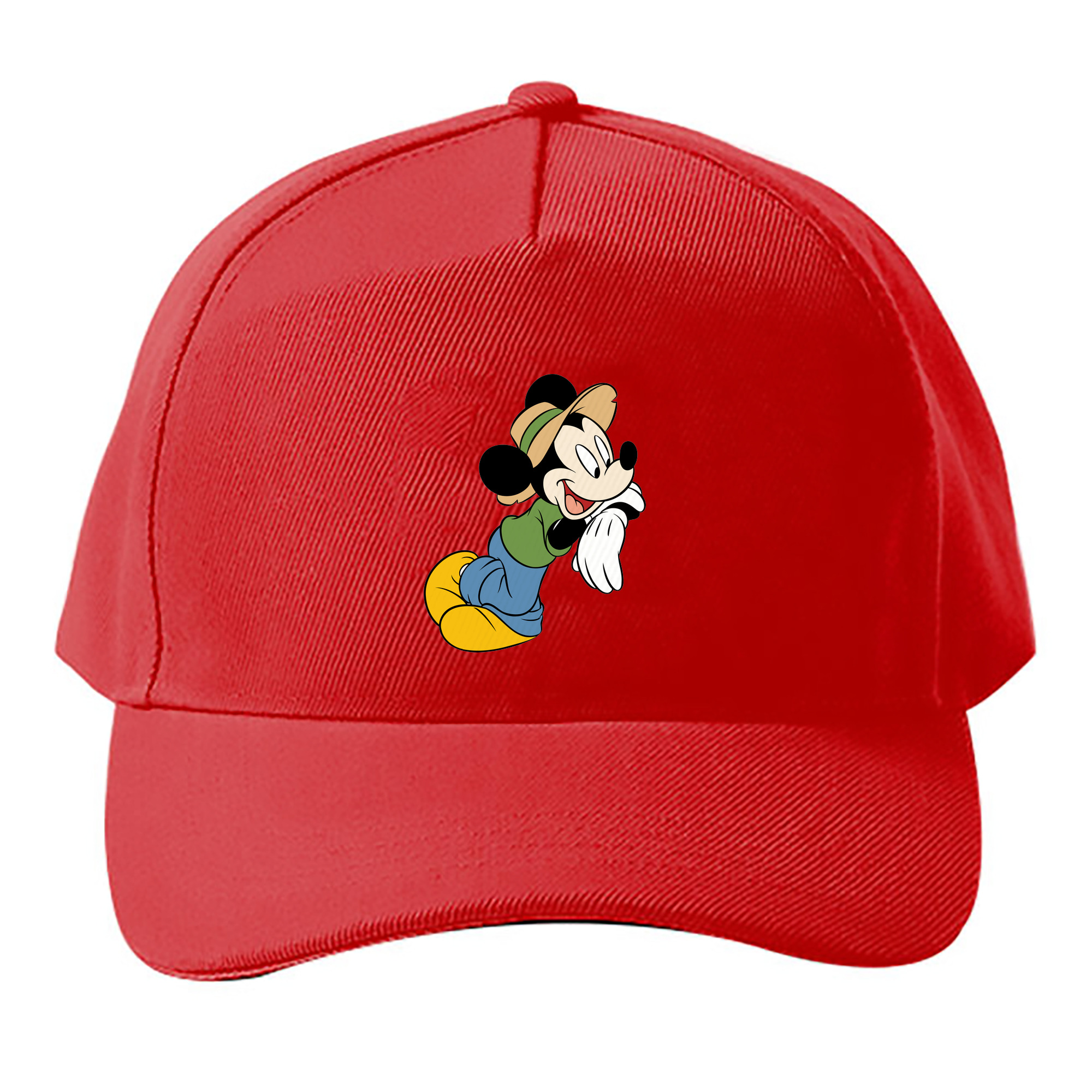 （画像用） ミッキーマウス Mickey Mouse ベースボールキャップ 綿100％ 男女兼用 帽子 スポーツ