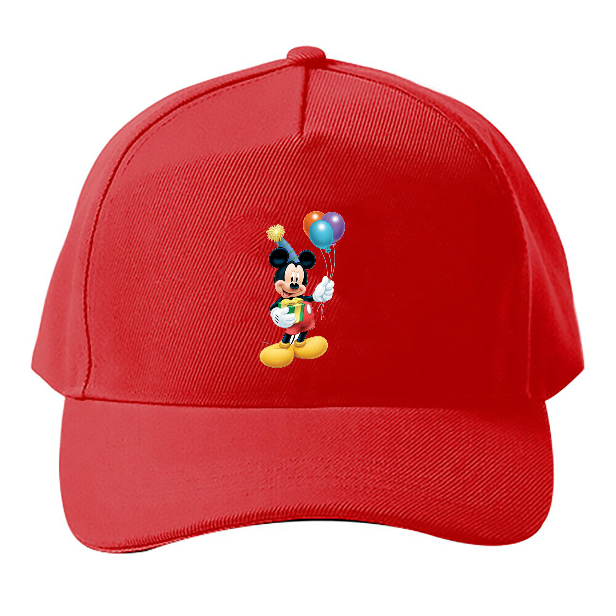 （画像用） ミッキーマウス Mickey Mouse ベースボールキャップ 綿100％ 男女兼用 帽子 スポーツ