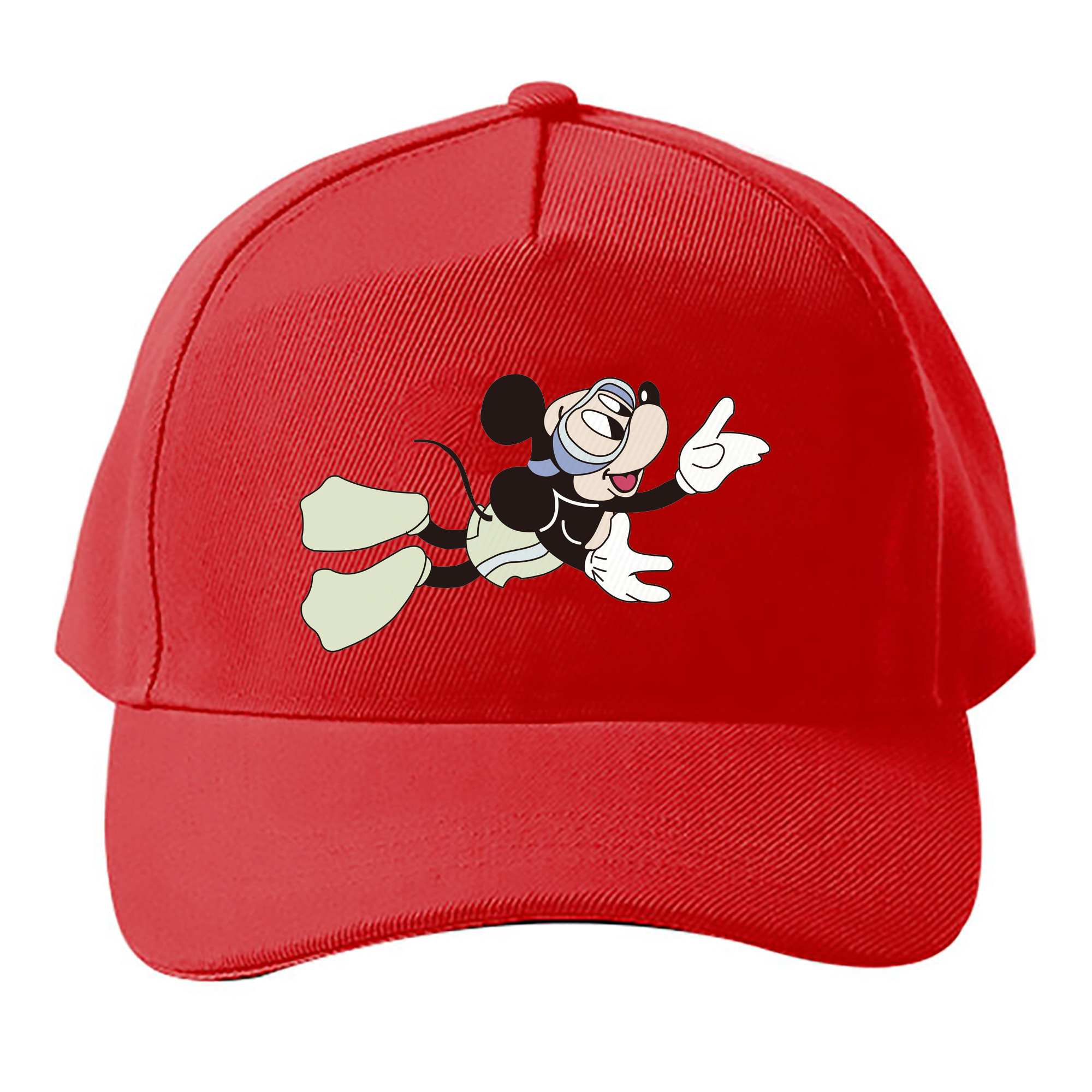 （画像用） ミッキーマウス Mickey Mouse ベースボールキャップ 綿100％ 男女兼用 帽子 スポーツ