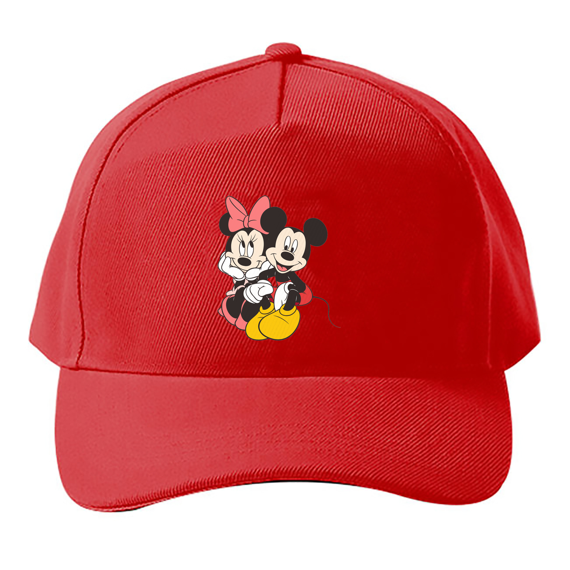 （画像用） ミッキーマウス Mickey Mouse ベースボールキャップ 綿100％ 男女兼用 帽子 スポーツ