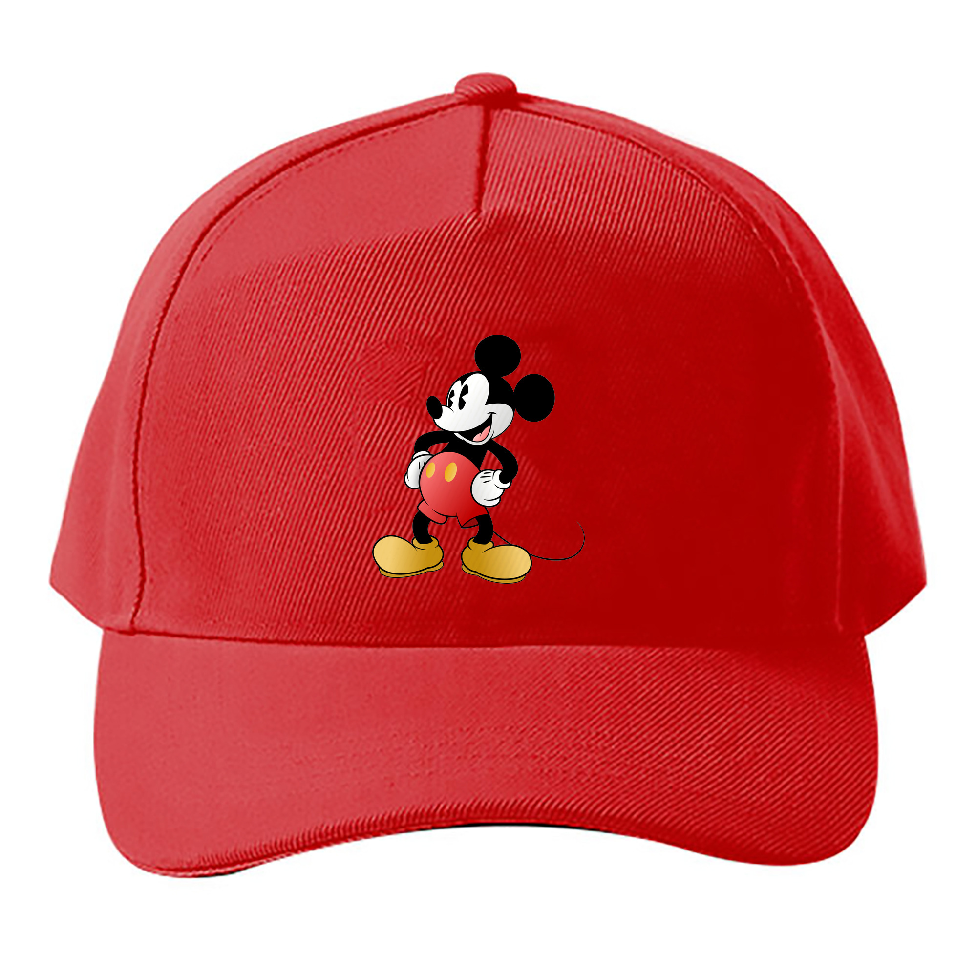 （画像用） ミッキーマウス Mickey Mouse ベースボールキャップ 綿100％ 男女兼用 帽子 スポーツ