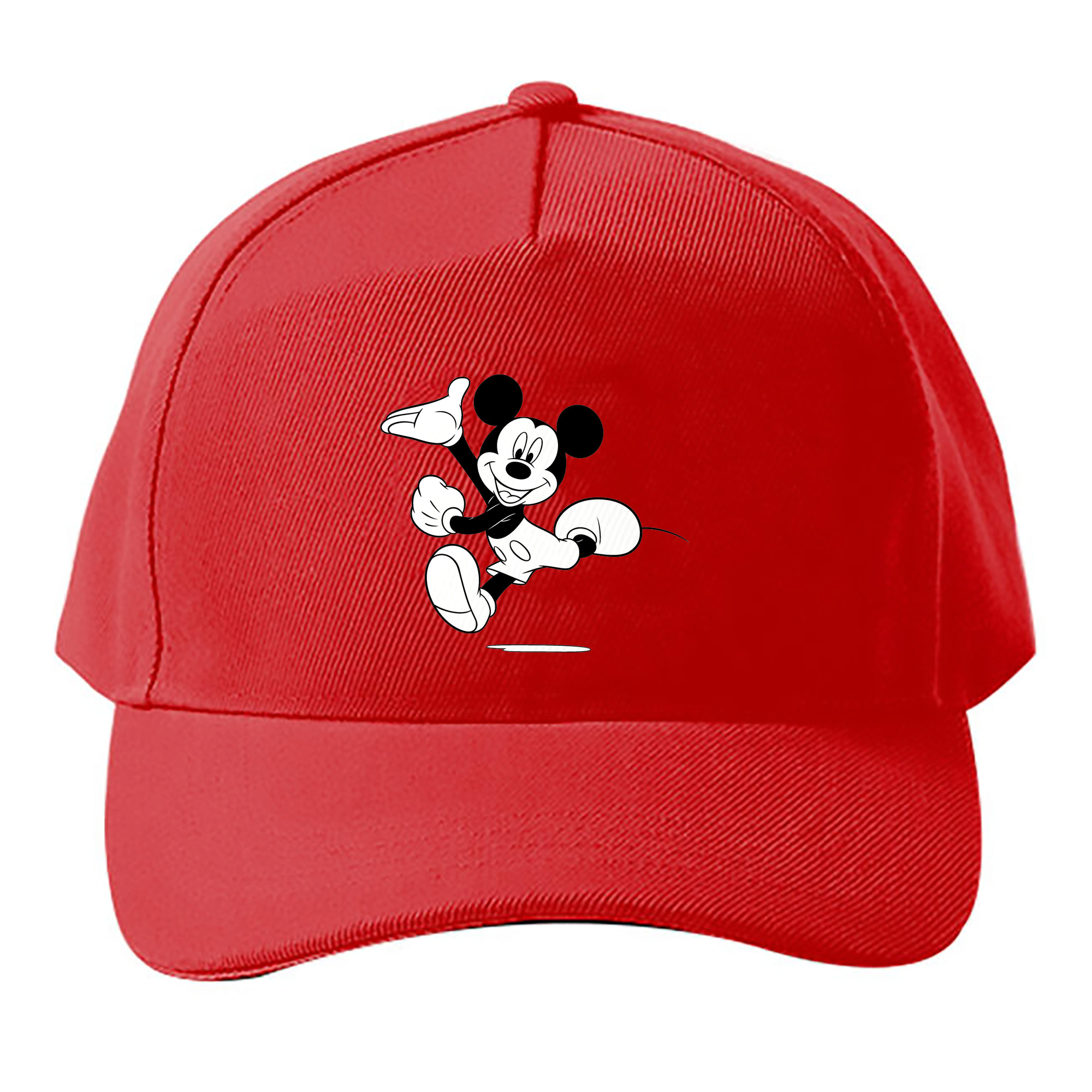 （画像用） ミッキーマウス Mickey Mouse ベースボールキャップ 綿100％ 男女兼用 帽子 スポーツ