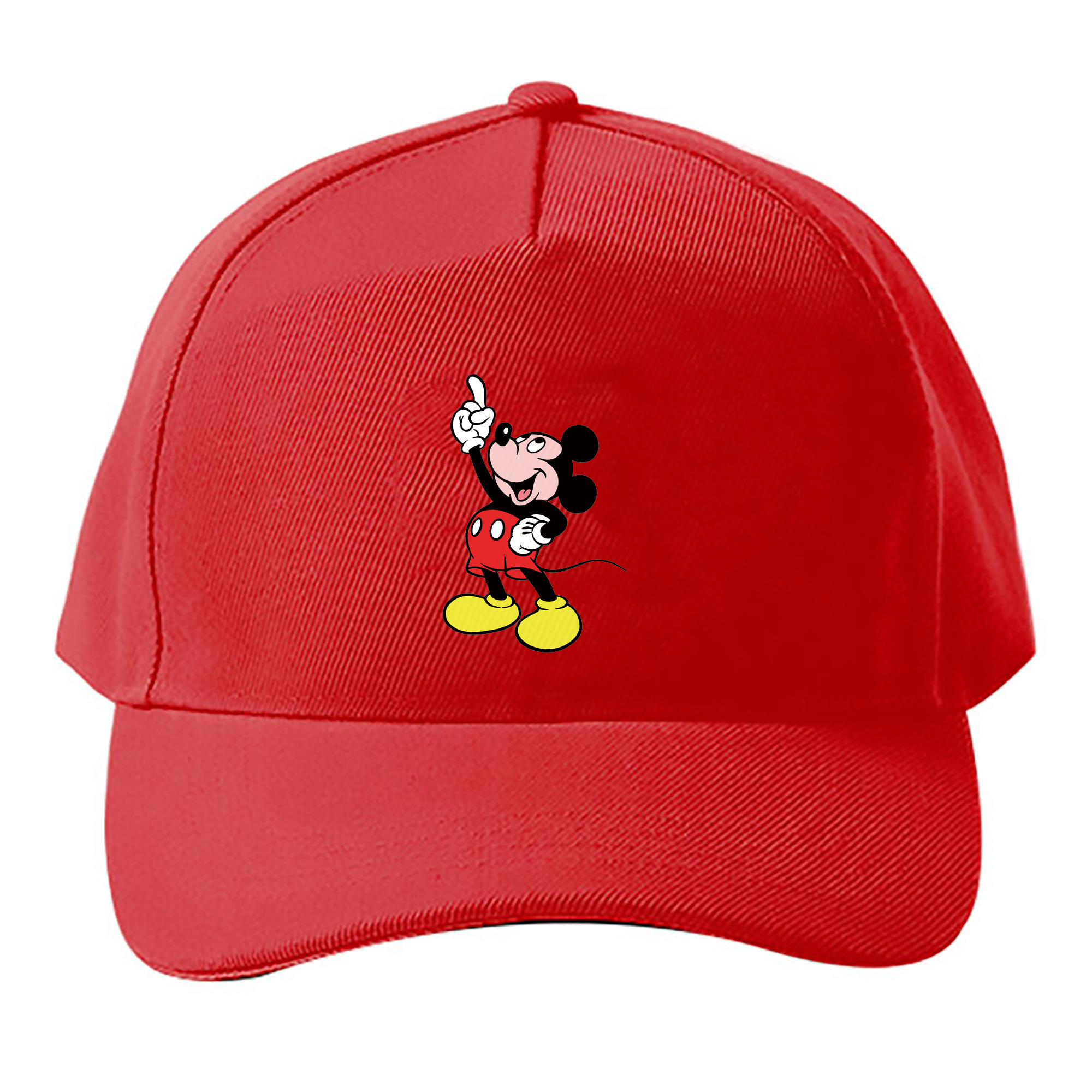 （画像用） ミッキーマウス Mickey Mouse ベースボールキャップ 綿100％ 男女兼用 帽子 スポーツ