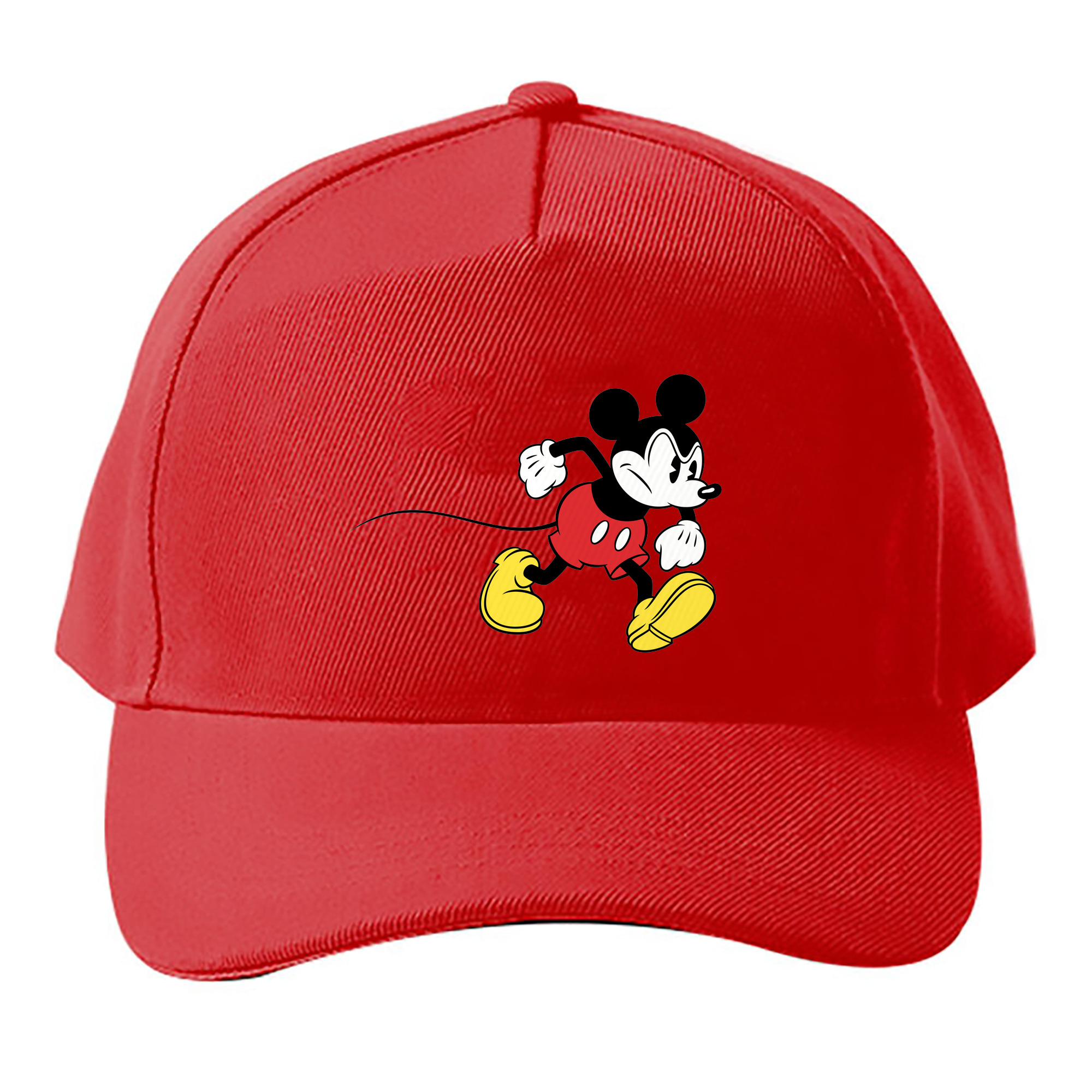 （画像用） ミッキーマウス Mickey Mouse ベースボールキャップ 綿100％ 男女兼用 帽子 スポーツ