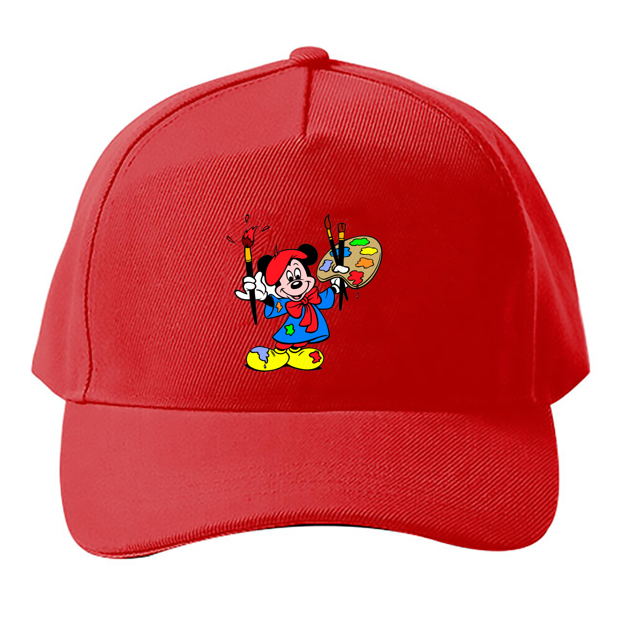 （画像用） ミッキーマウス Mickey Mouse ベースボールキャップ 綿100％ 男女兼用 帽子 スポーツ