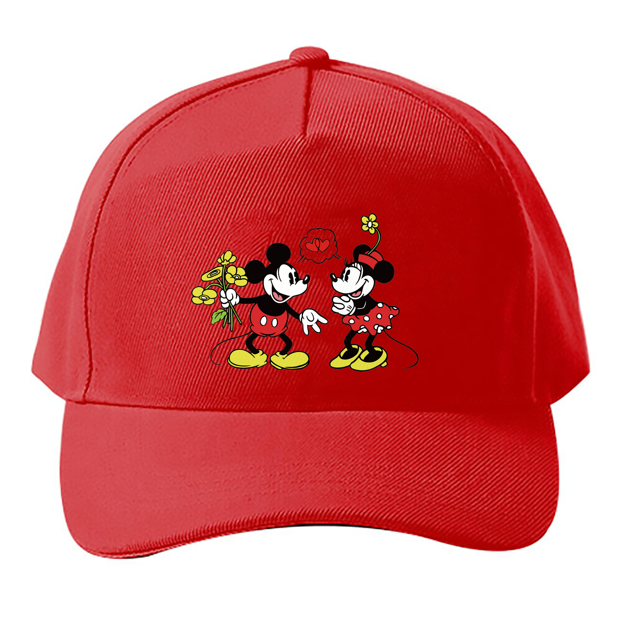 （画像用） ミッキーマウス Mickey Mouse ベースボールキャップ 綿100％ 男女兼用 帽子 スポーツ