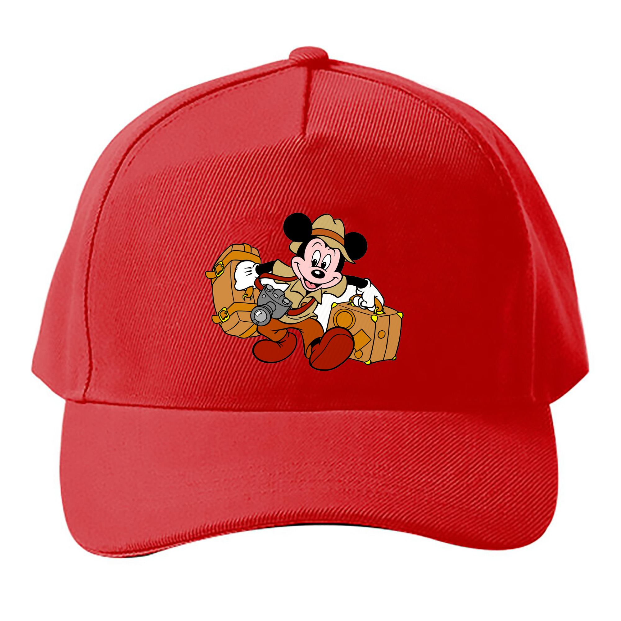 （画像用） ミッキーマウス Mickey Mouse ベースボールキャップ 綿100％ 男女兼用 帽子 スポーツ