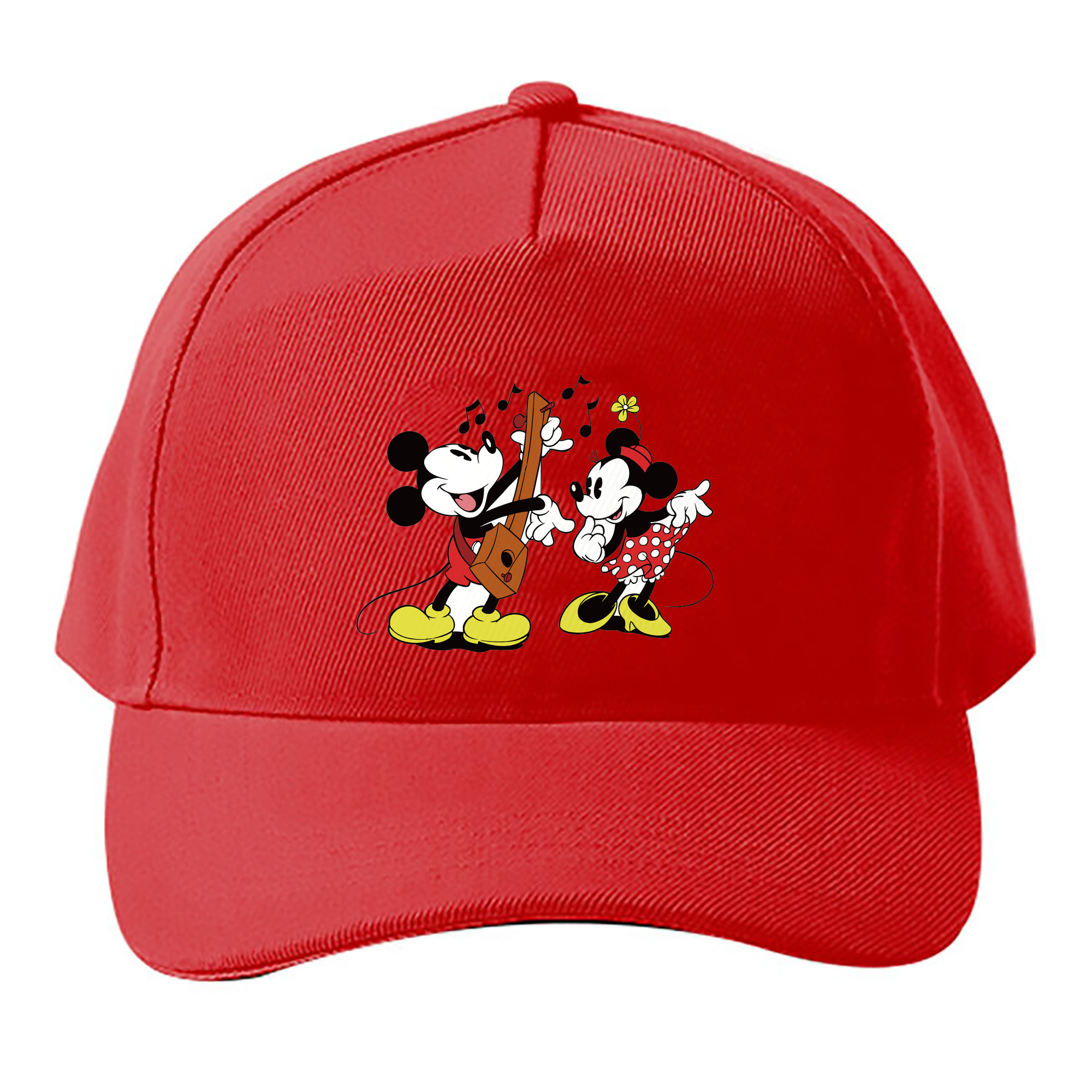 （画像用） ミッキーマウス Mickey Mouse ベースボールキャップ 綿100％ 男女兼用 帽子 スポーツ