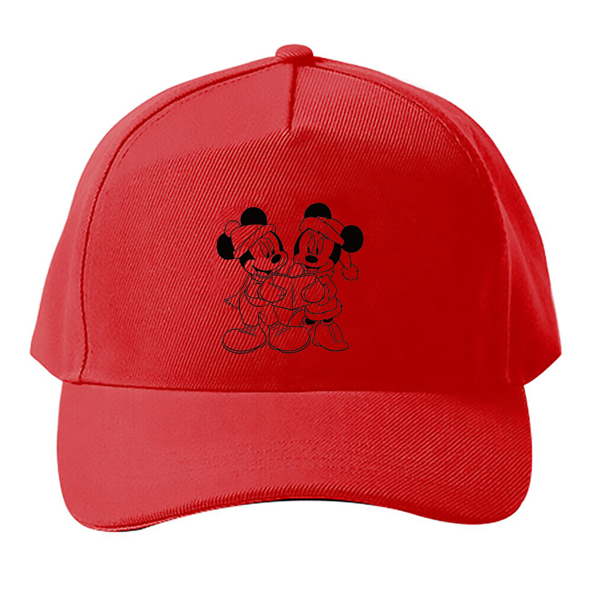 （画像用） ミッキーマウス Mickey Mouse ベースボールキャップ 綿100％ 男女兼用 帽子 スポーツ