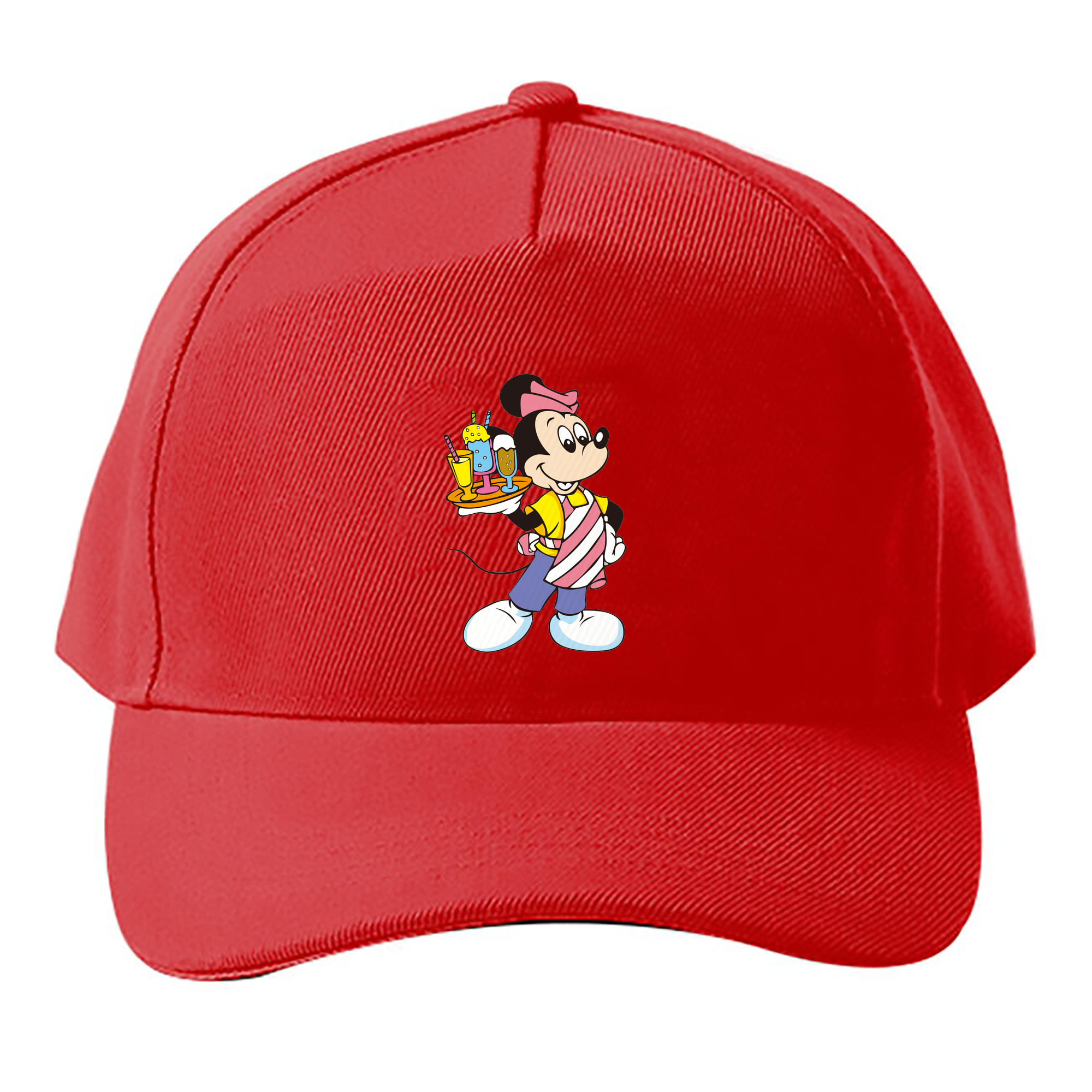 （画像用） ミッキーマウス Mickey Mouse ベースボールキャップ 綿100％ 男女兼用 帽子 スポーツ