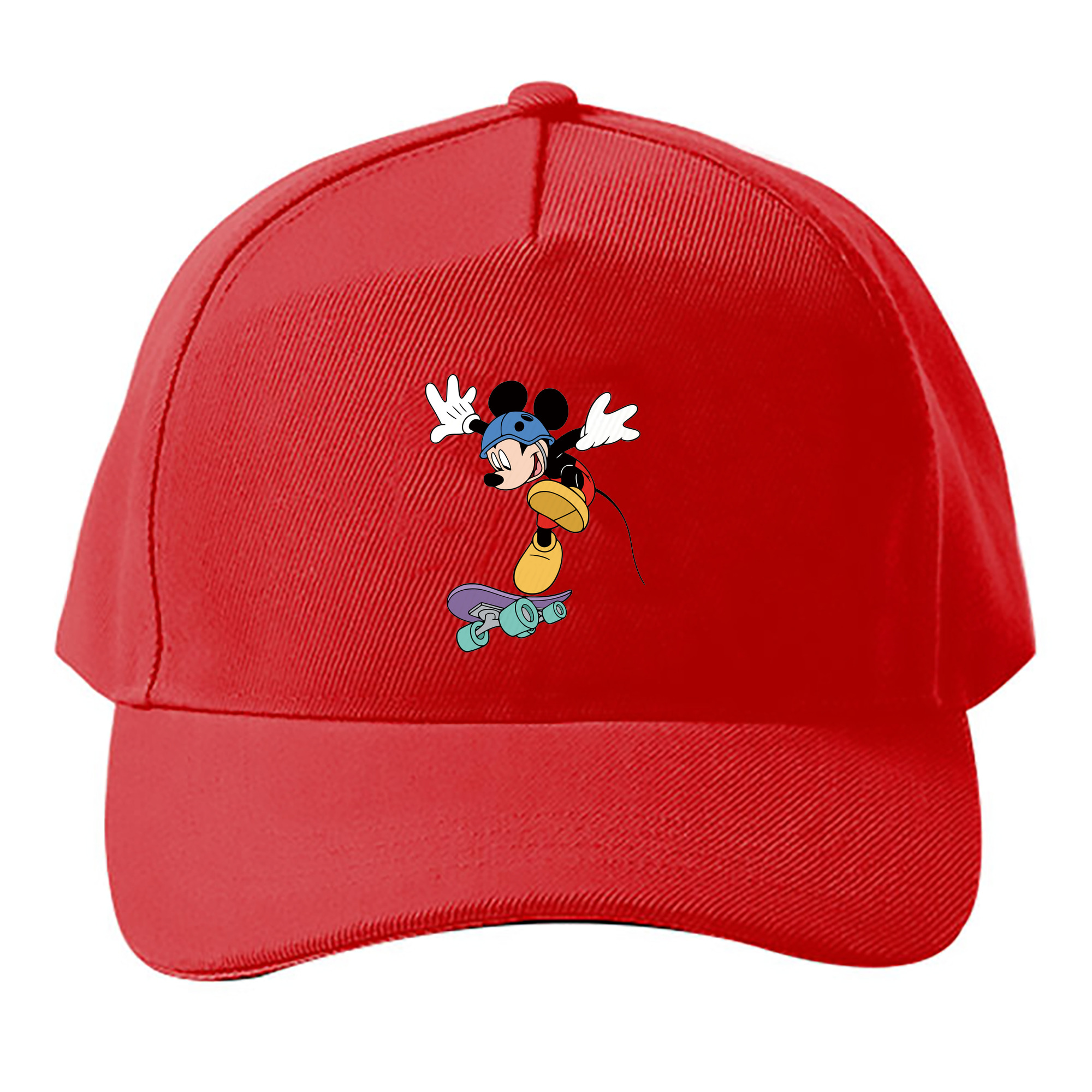 （画像用） ミッキーマウス Mickey Mouse ベースボールキャップ 綿100％ 男女兼用 帽子 スポーツ