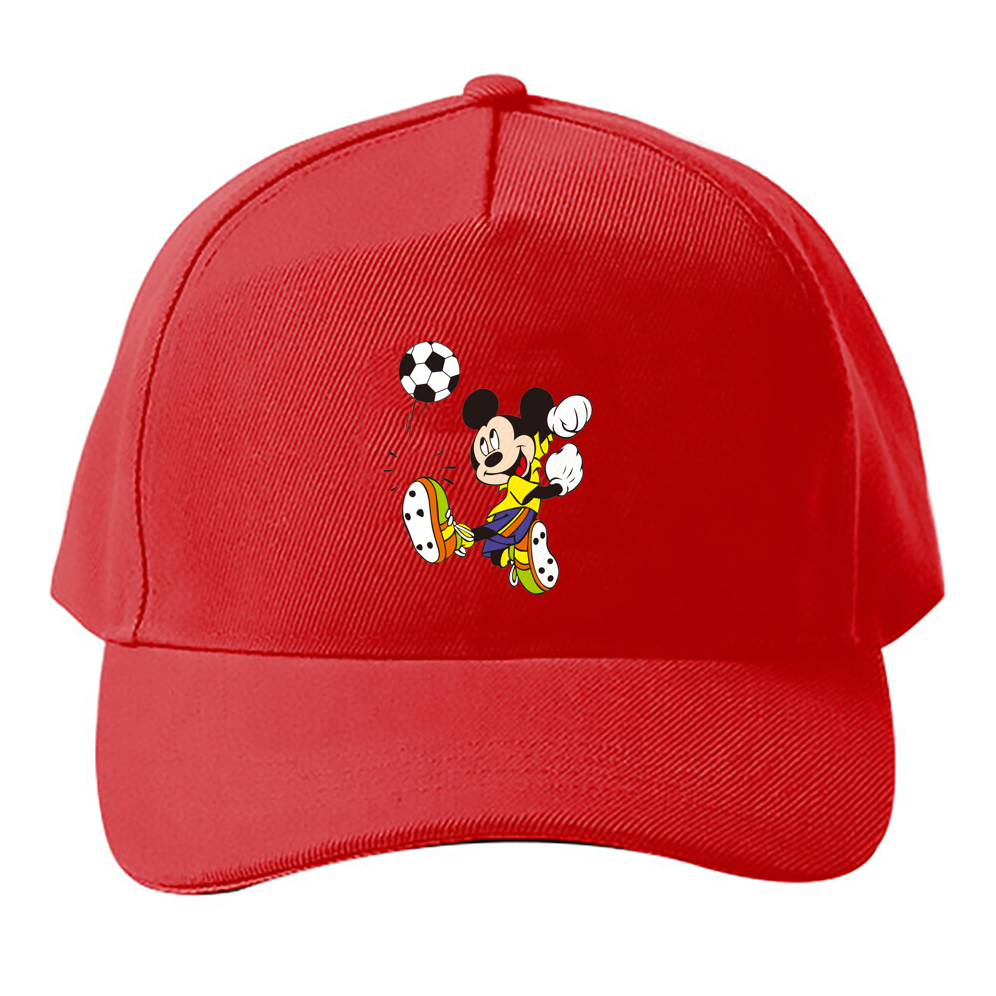 （画像用） ミッキーマウス Mickey Mouse ベースボールキャップ 綿100％ 男女兼用 帽子 スポーツ