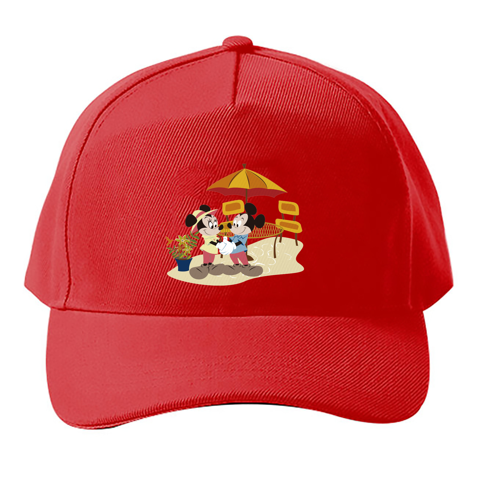 （画像用） ミッキーマウス Mickey Mouse ベースボールキャップ 綿100％ 男女兼用 帽子 スポーツ