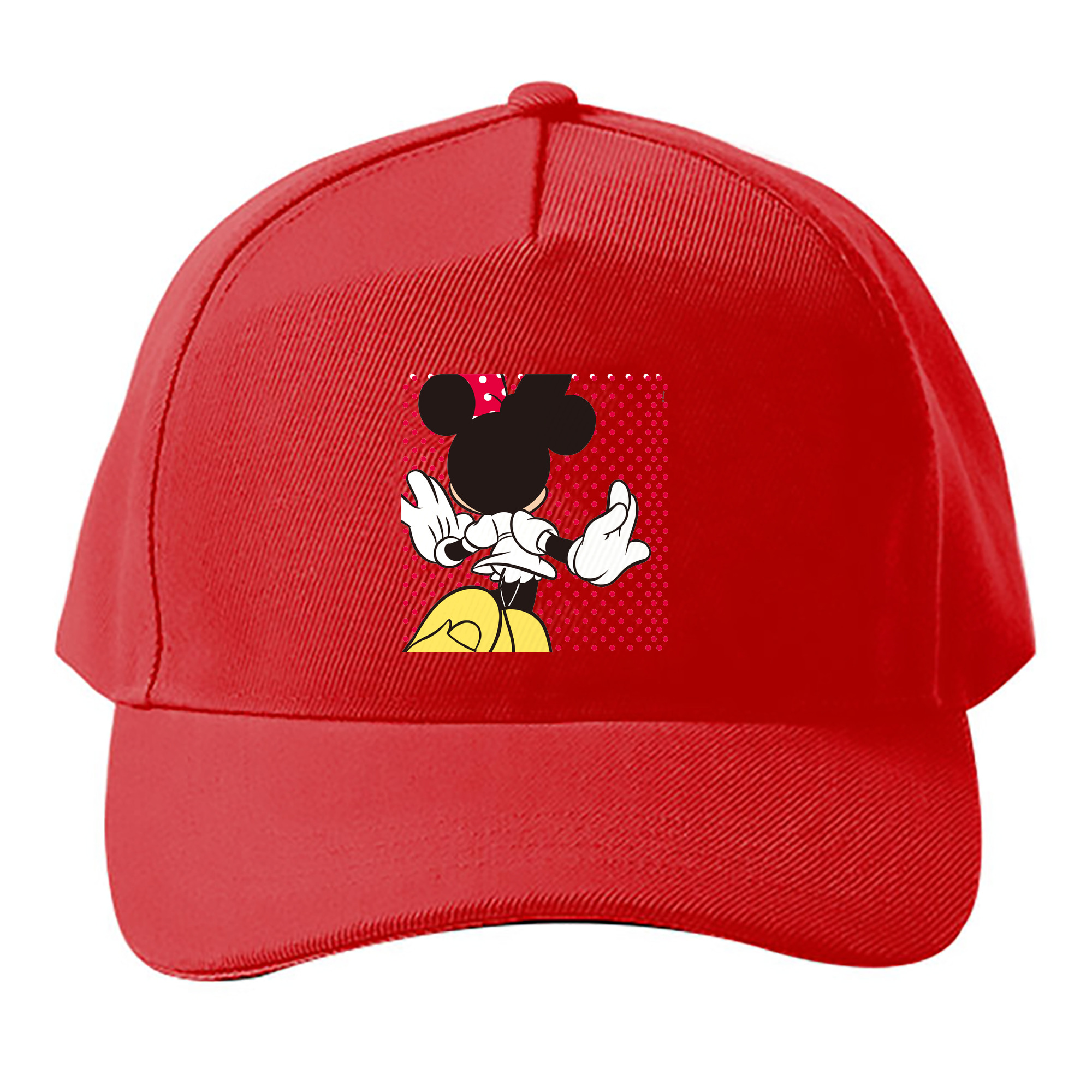 （画像用） ミッキーマウス Mickey Mouse ベースボールキャップ 綿100％ 男女兼用 帽子 スポーツ