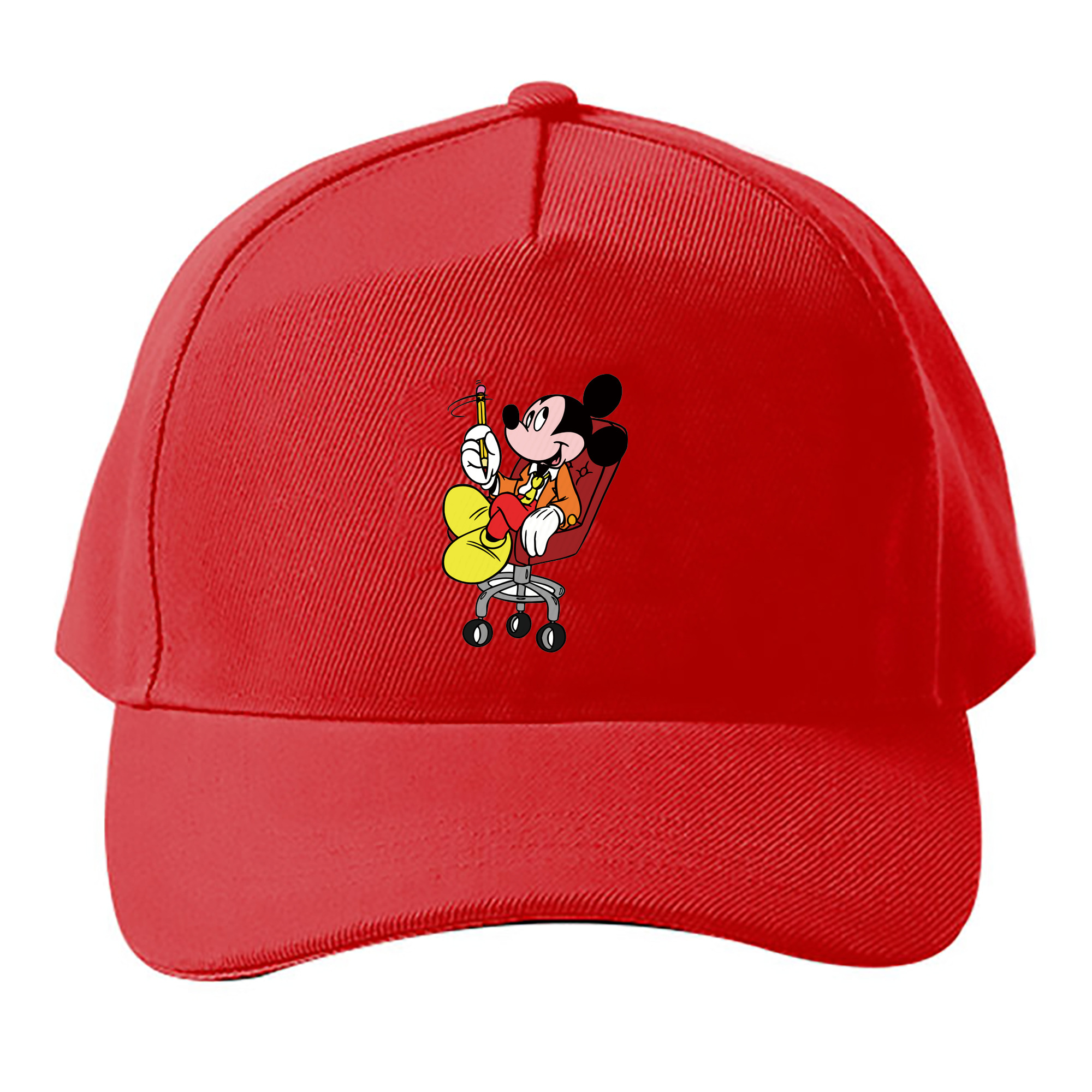 （画像用） ミッキーマウス Mickey Mouse ベースボールキャップ 綿100％ 男女兼用 帽子 スポーツ