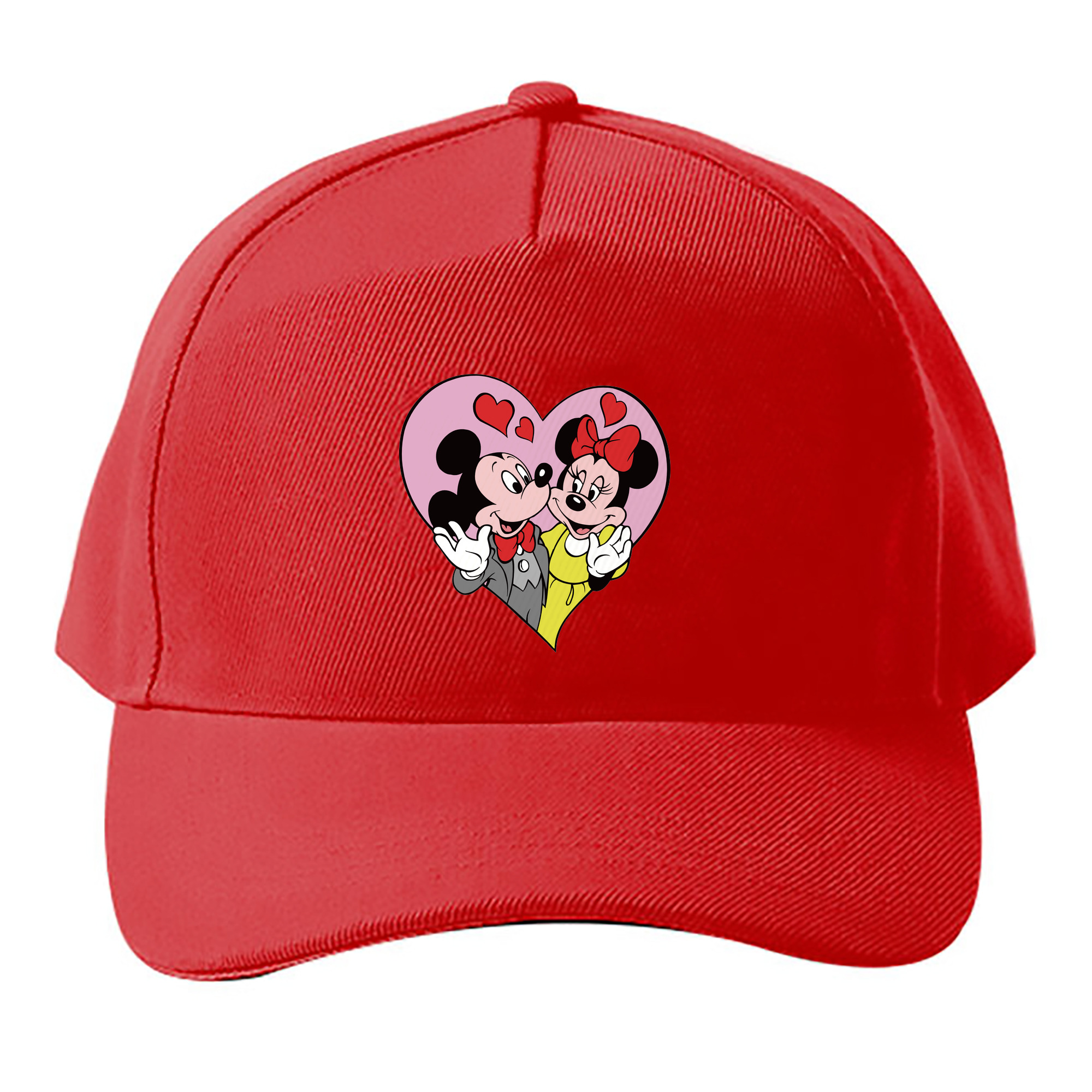 （画像用） ミッキーマウス Mickey Mouse ベースボールキャップ 綿100％ 男女兼用 帽子 スポーツ