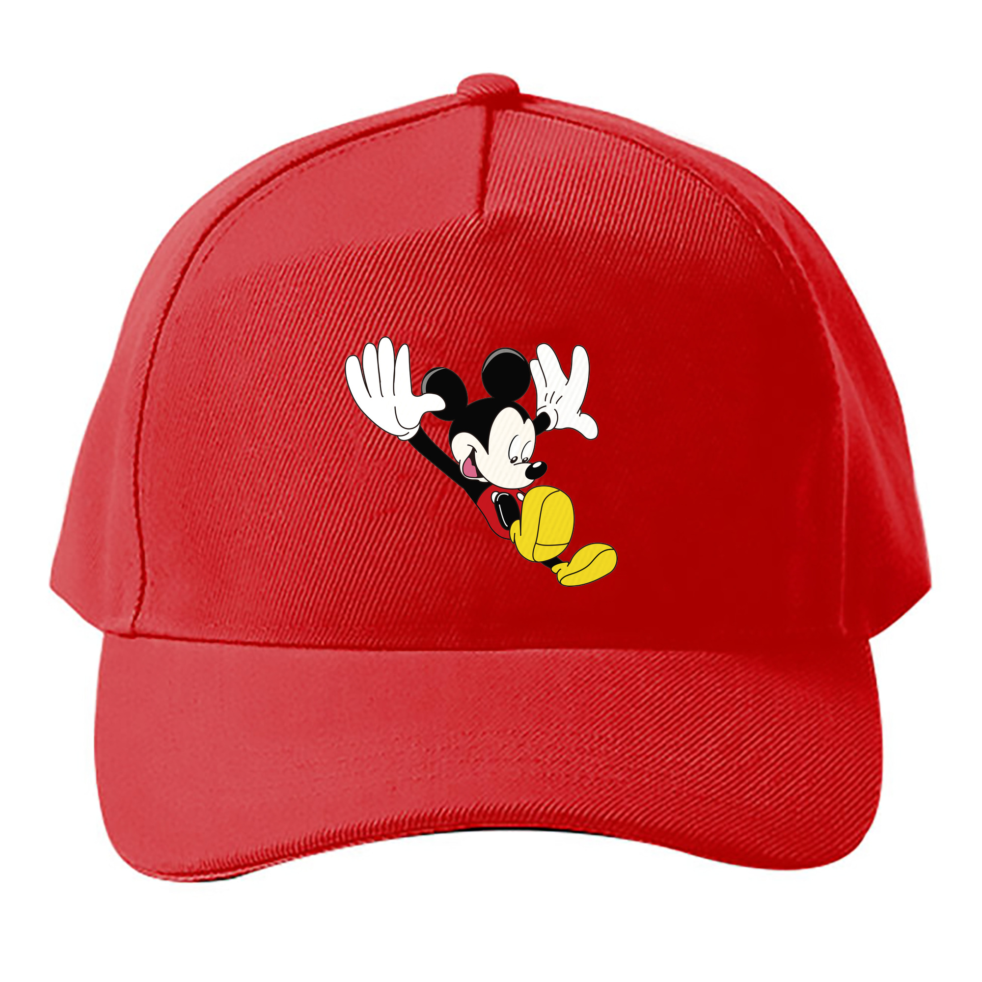 （画像用） ミッキーマウス Mickey Mouse ベースボールキャップ 綿100％ 男女兼用 帽子 スポーツ