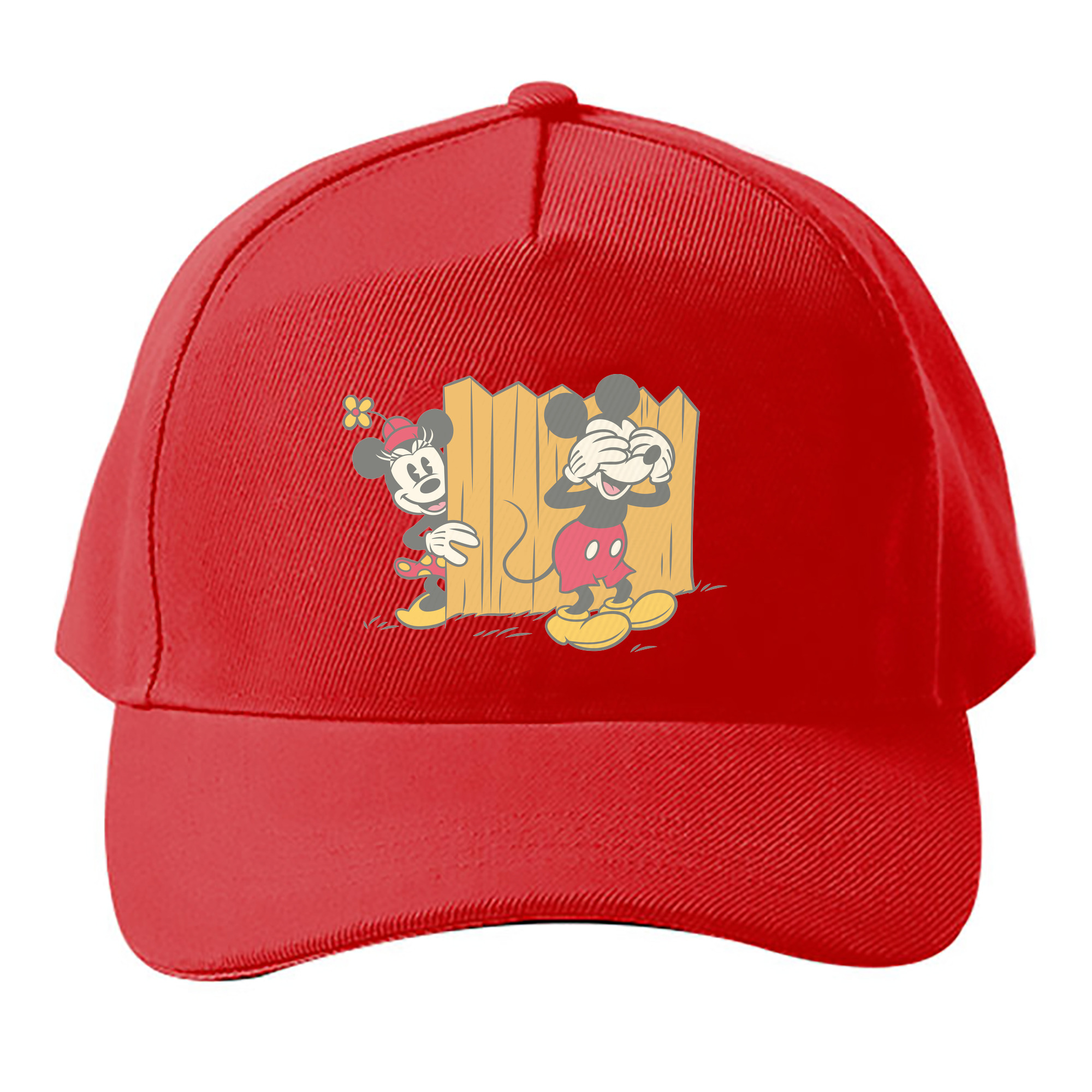 （画像用） ミッキーマウス Mickey Mouse ベースボールキャップ 綿100％ 男女兼用 帽子 スポーツ