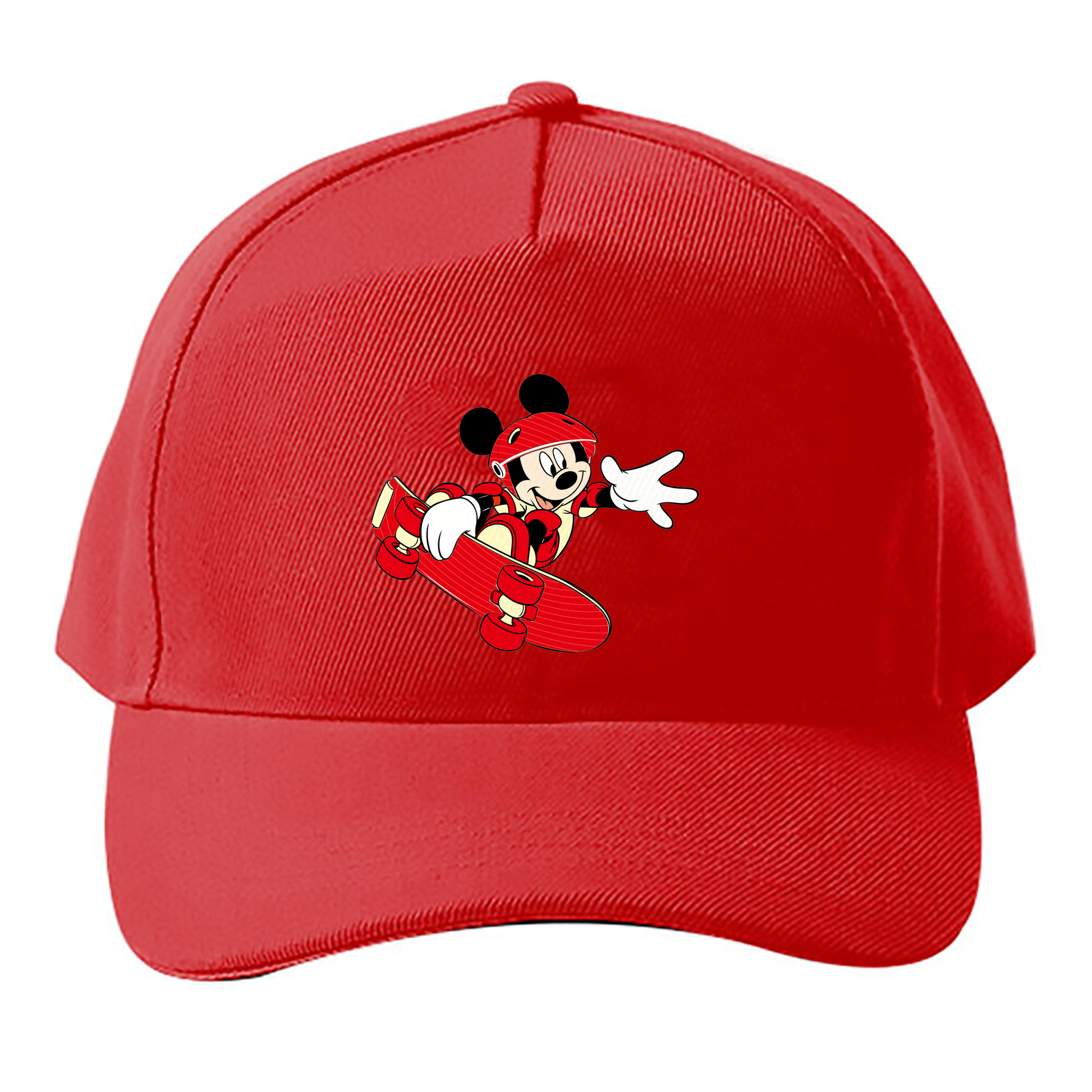 （画像用） ミッキーマウス Mickey Mouse ベースボールキャップ 綿100％ 男女兼用 帽子 スポーツ