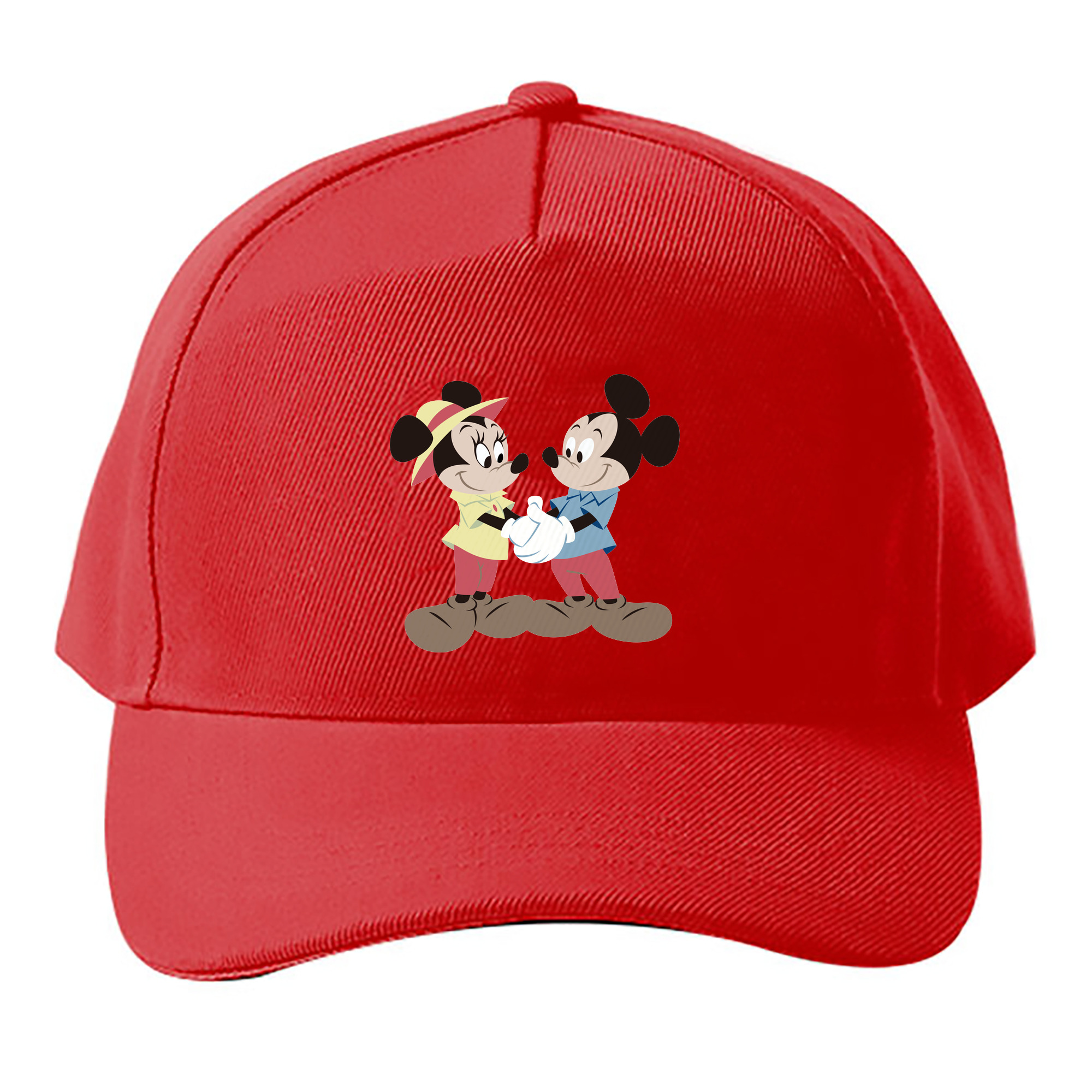（画像用） ミッキーマウス Mickey Mouse ベースボールキャップ 綿100％ 男女兼用 帽子 スポーツ