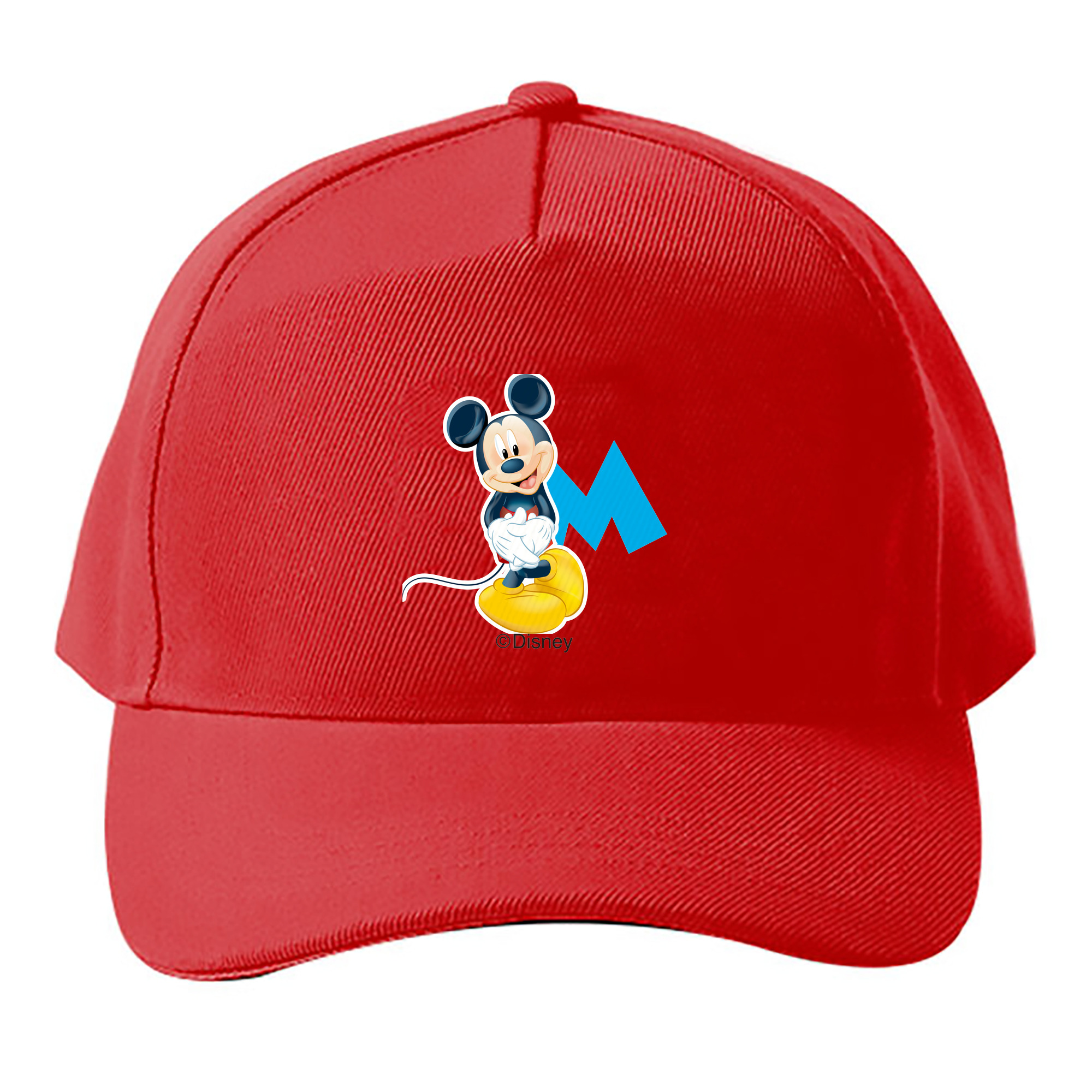 （画像用） ミッキーマウス Mickey Mouse ベースボールキャップ 綿100％ 男女兼用 帽子 スポーツ
