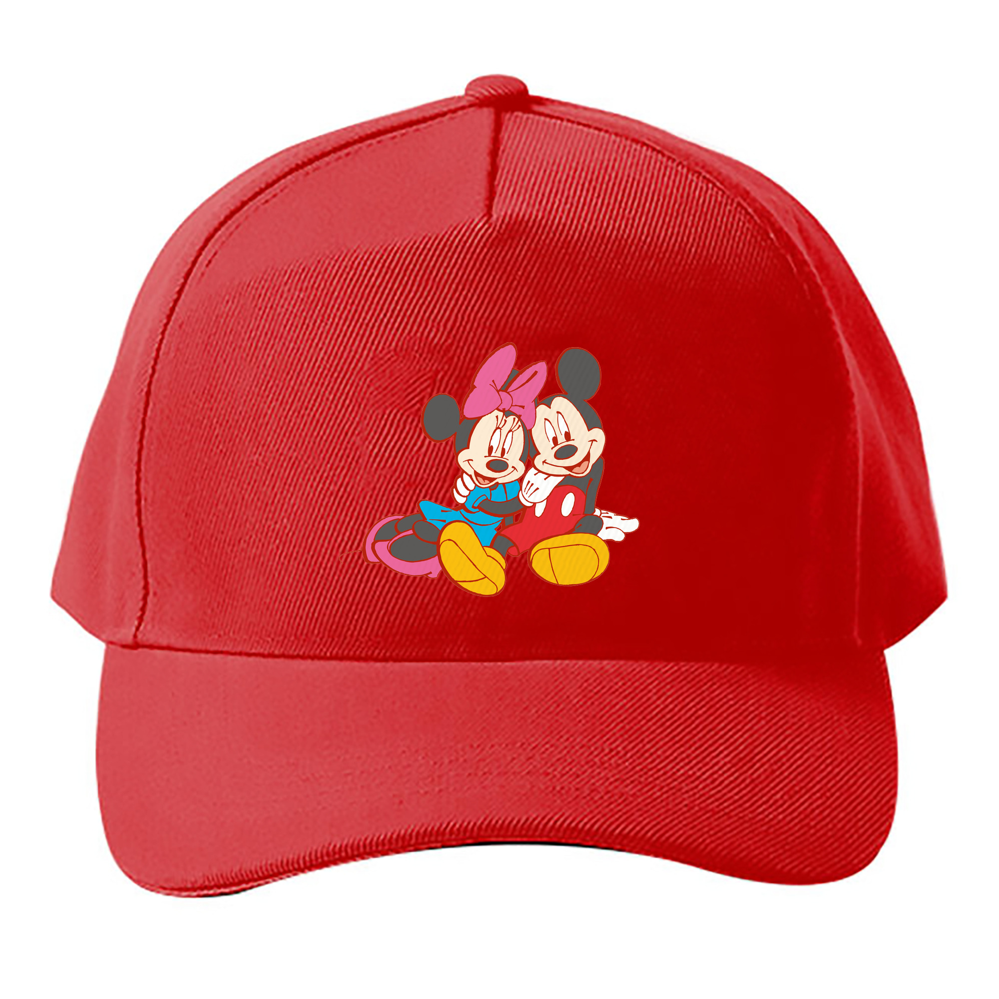 （画像用） ミッキーマウス Mickey Mouse ベースボールキャップ 綿100％ 男女兼用 帽子 スポーツ