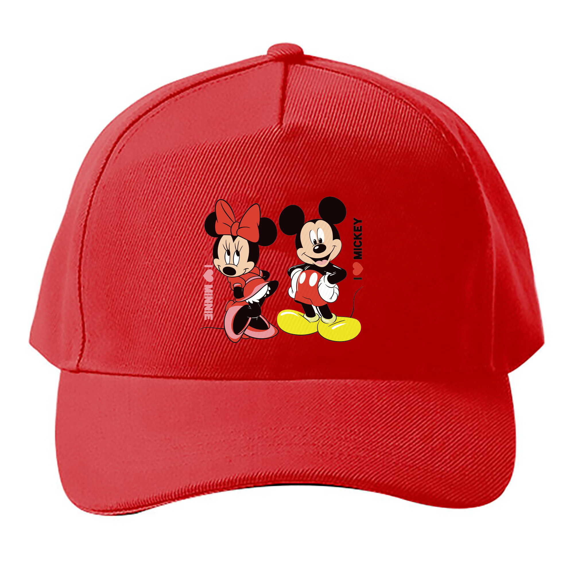 （画像用） ミッキーマウス Mickey Mouse ベースボールキャップ 綿100％ 男女兼用 帽子 スポーツ