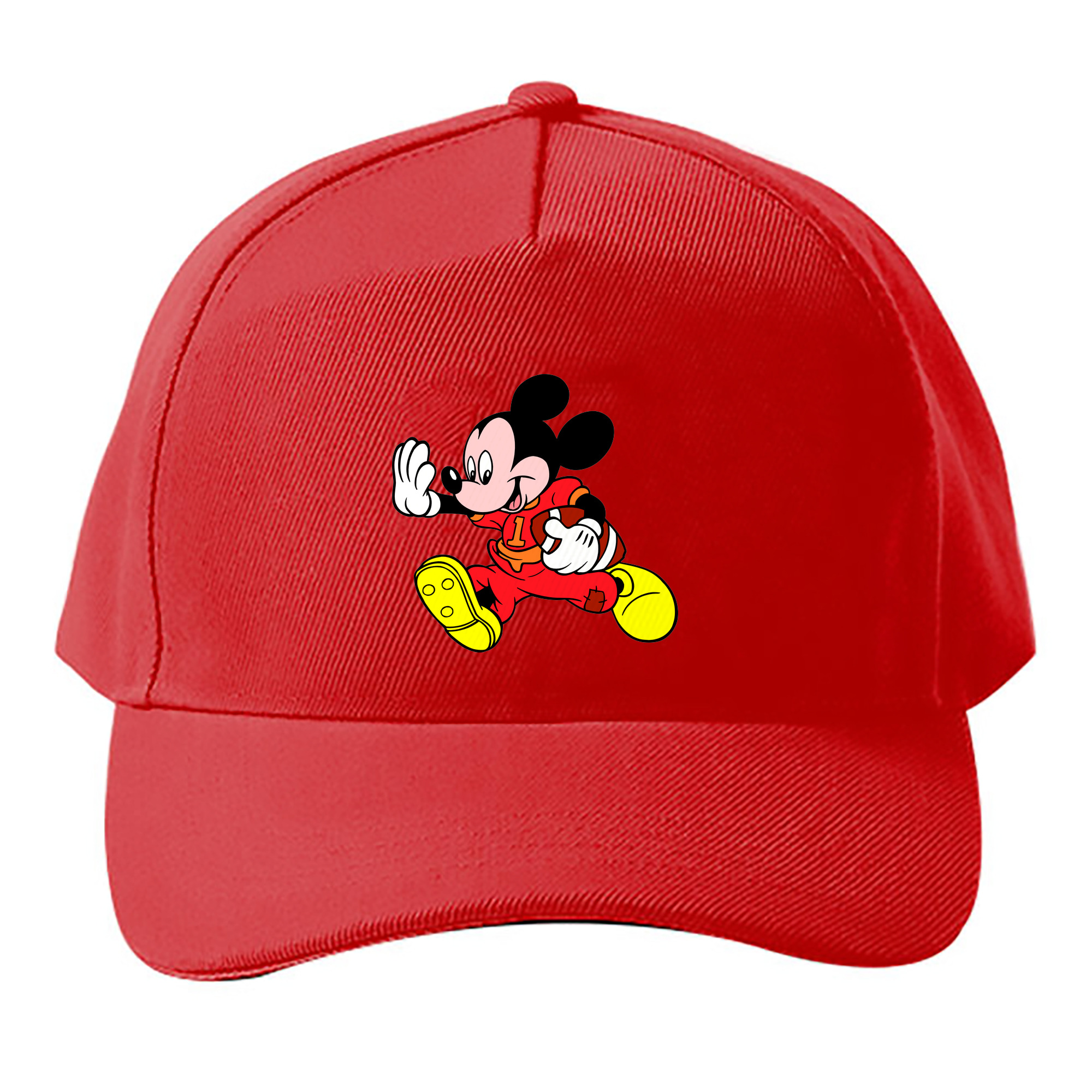 （画像用） ミッキーマウス Mickey Mouse ベースボールキャップ 綿100％ 男女兼用 帽子 スポーツ