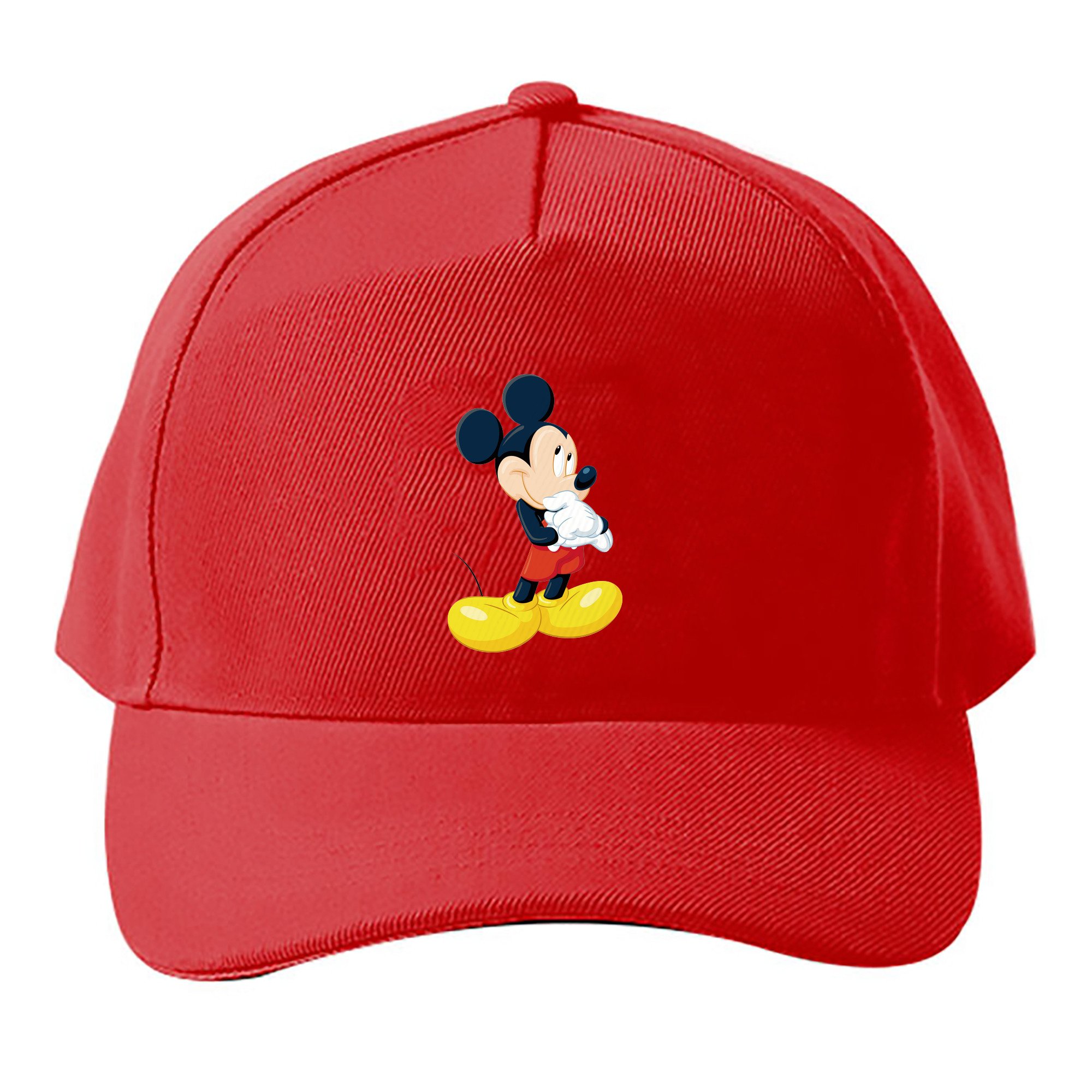 （画像用） ミッキーマウス Mickey Mouse ベースボールキャップ 綿100％ 男女兼用 帽子 スポーツ