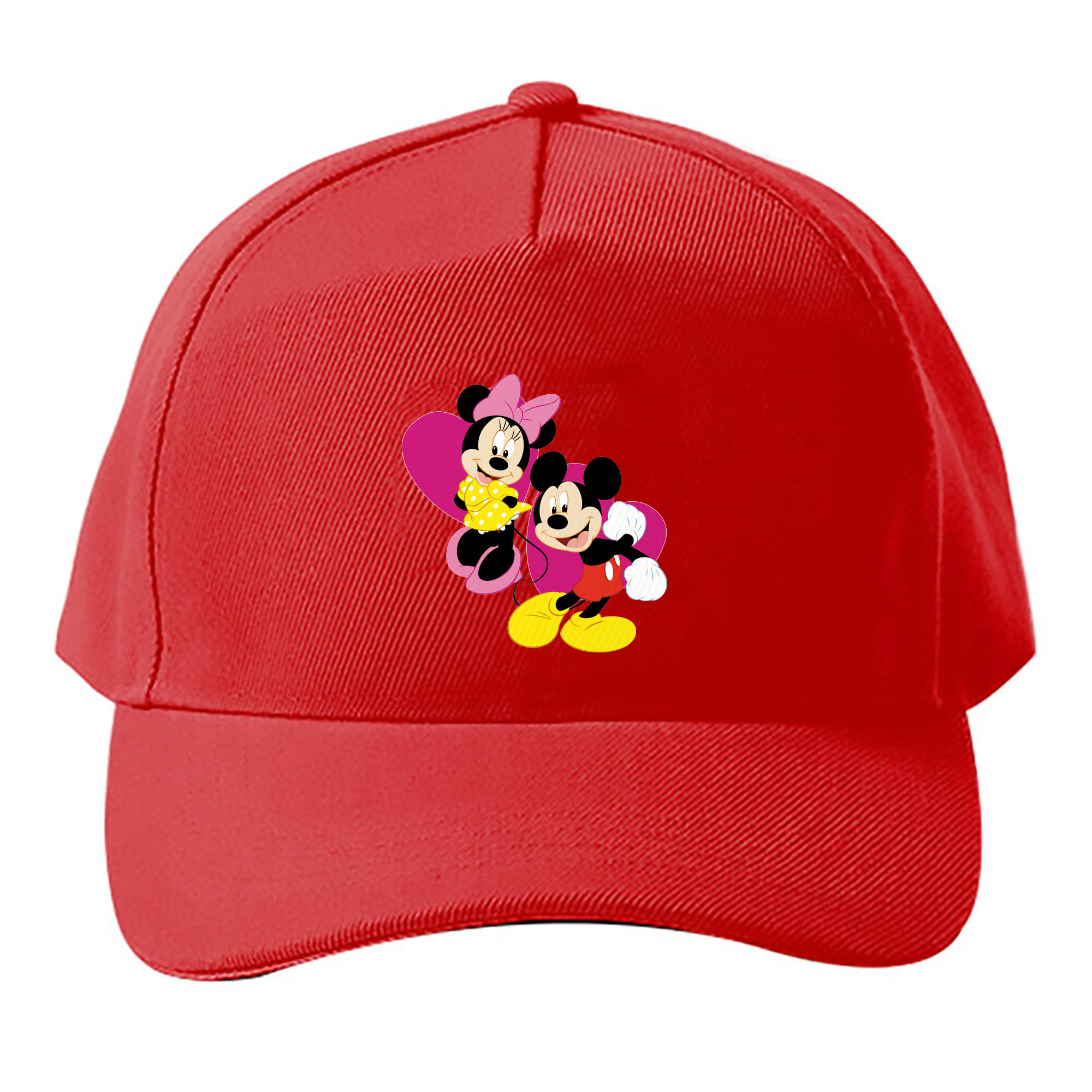 （画像用） ミッキーマウス Mickey Mouse ベースボールキャップ 綿100％ 男女兼用 帽子 スポーツ