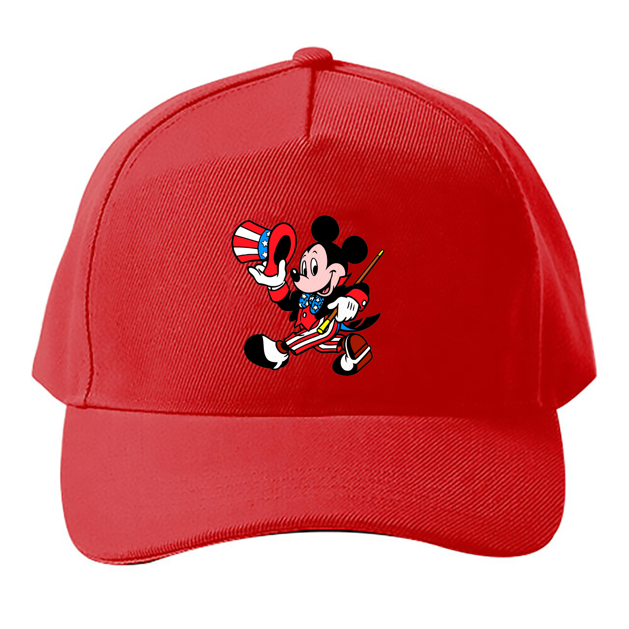 （画像用） ミッキーマウス Mickey Mouse ベースボールキャップ 綿100％ 男女兼用 帽子 スポーツ