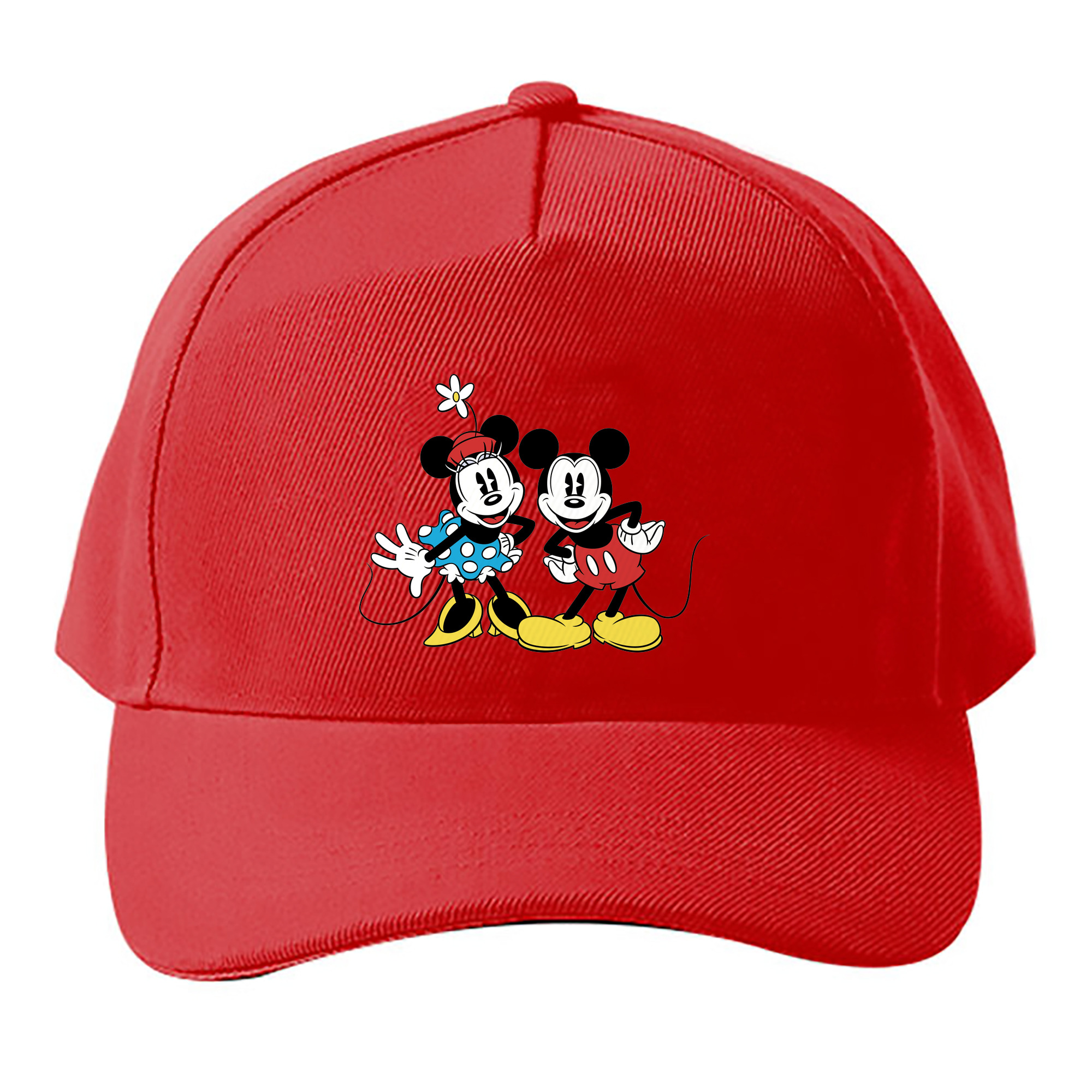 （画像用） ミッキーマウス Mickey Mouse ベースボールキャップ 綿100％ 男女兼用 帽子 スポーツ