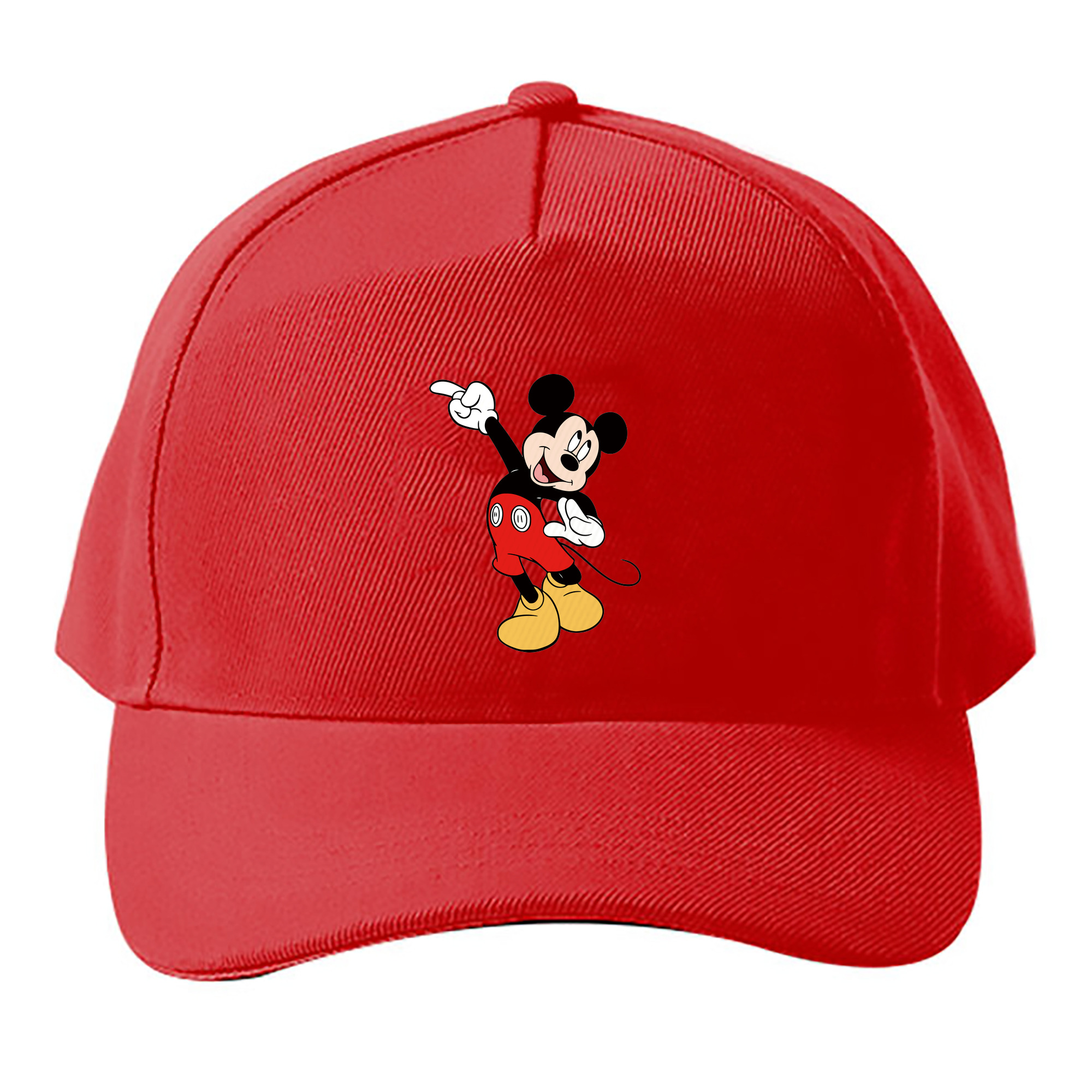 （画像用） ミッキーマウス Mickey Mouse ベースボールキャップ 綿100％ 男女兼用 帽子 スポーツ