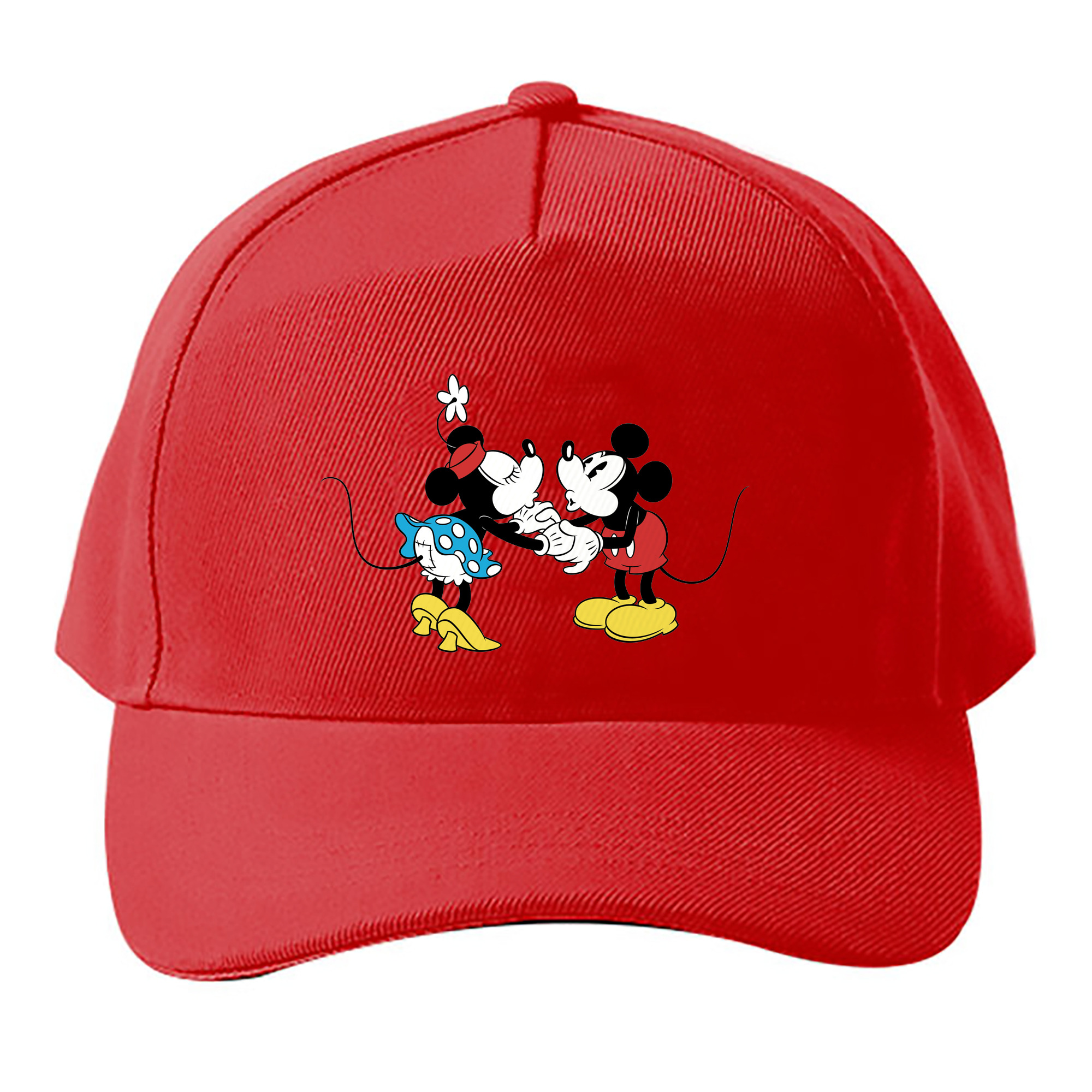 （画像用） ミッキーマウス Mickey Mouse ベースボールキャップ 綿100％ 男女兼用 帽子 スポーツ